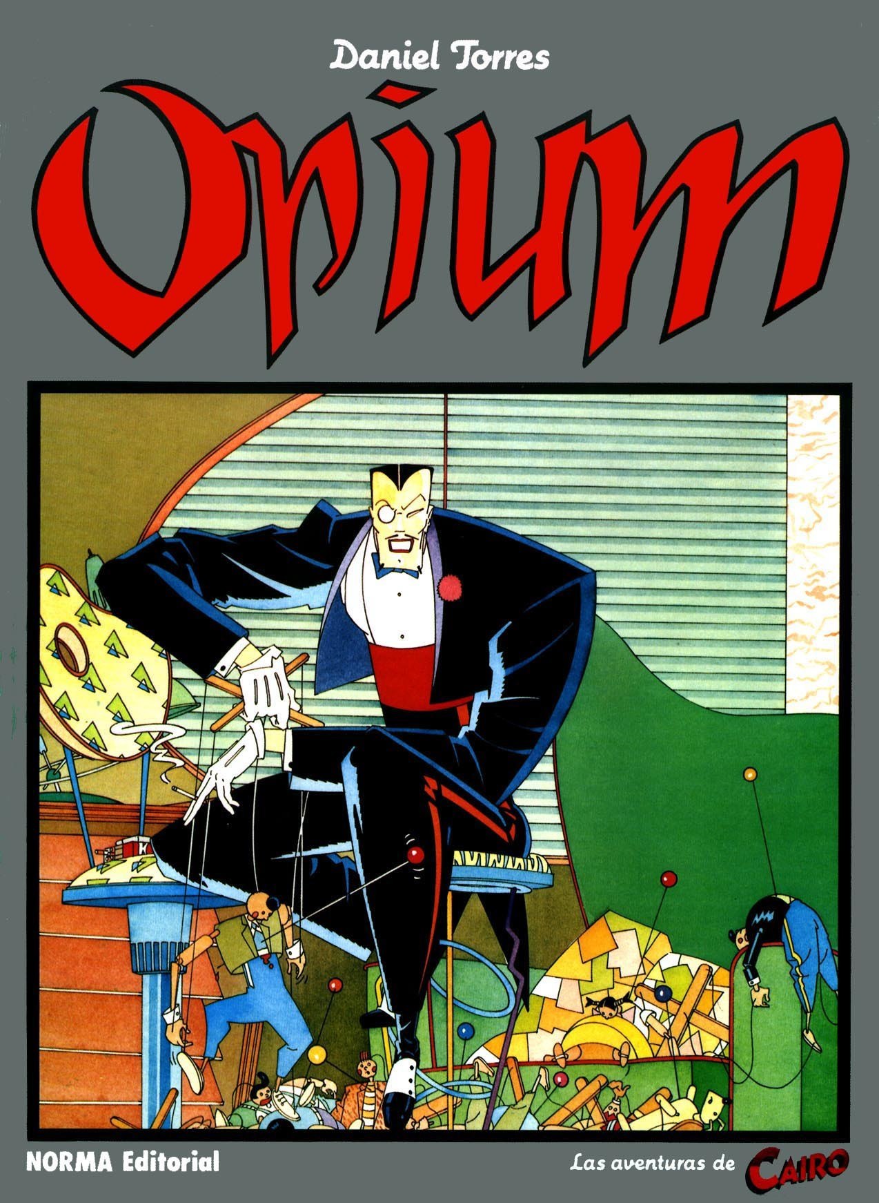 Portada ampliada de Opium
