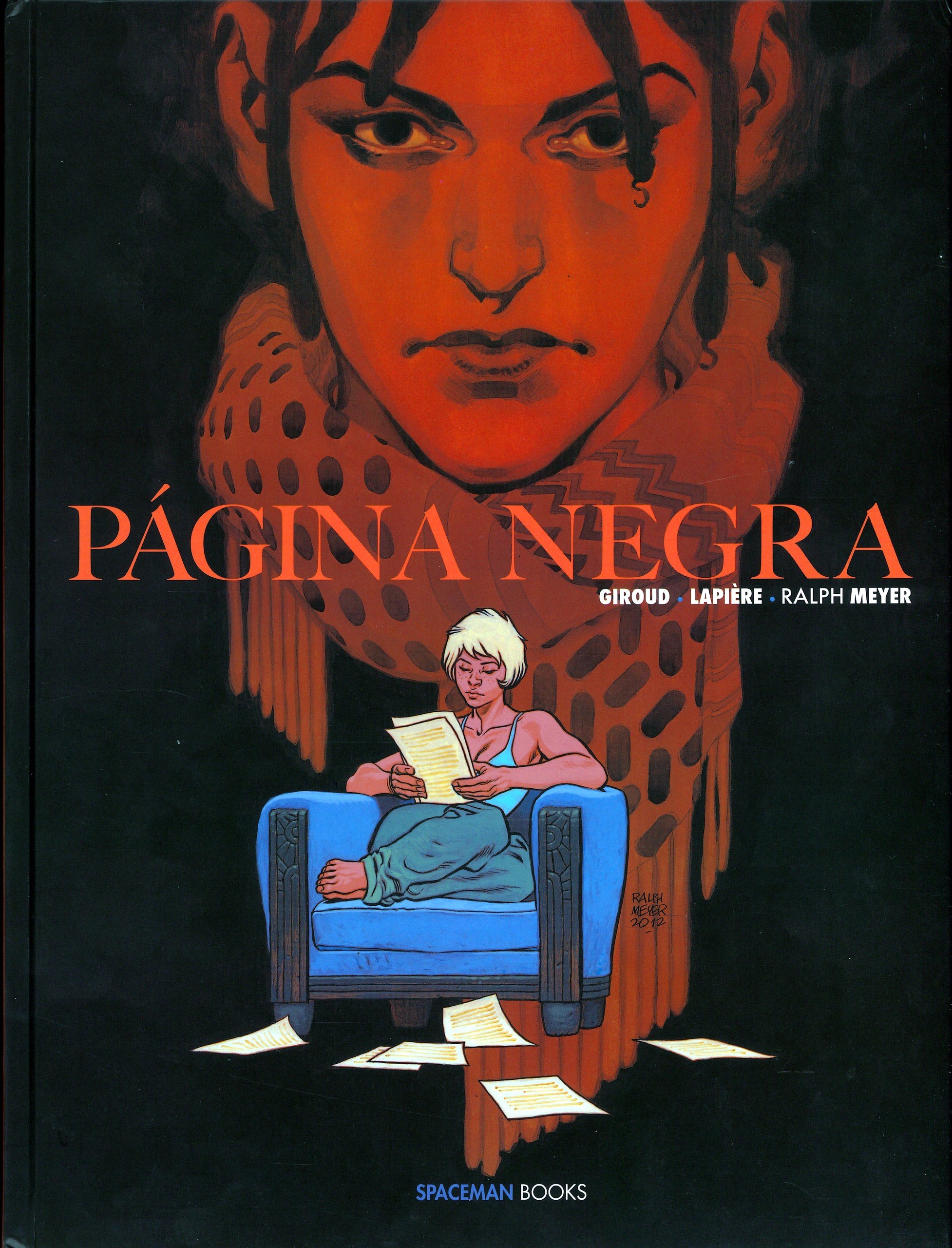 Portada ampliada de PAGINA NEGRA