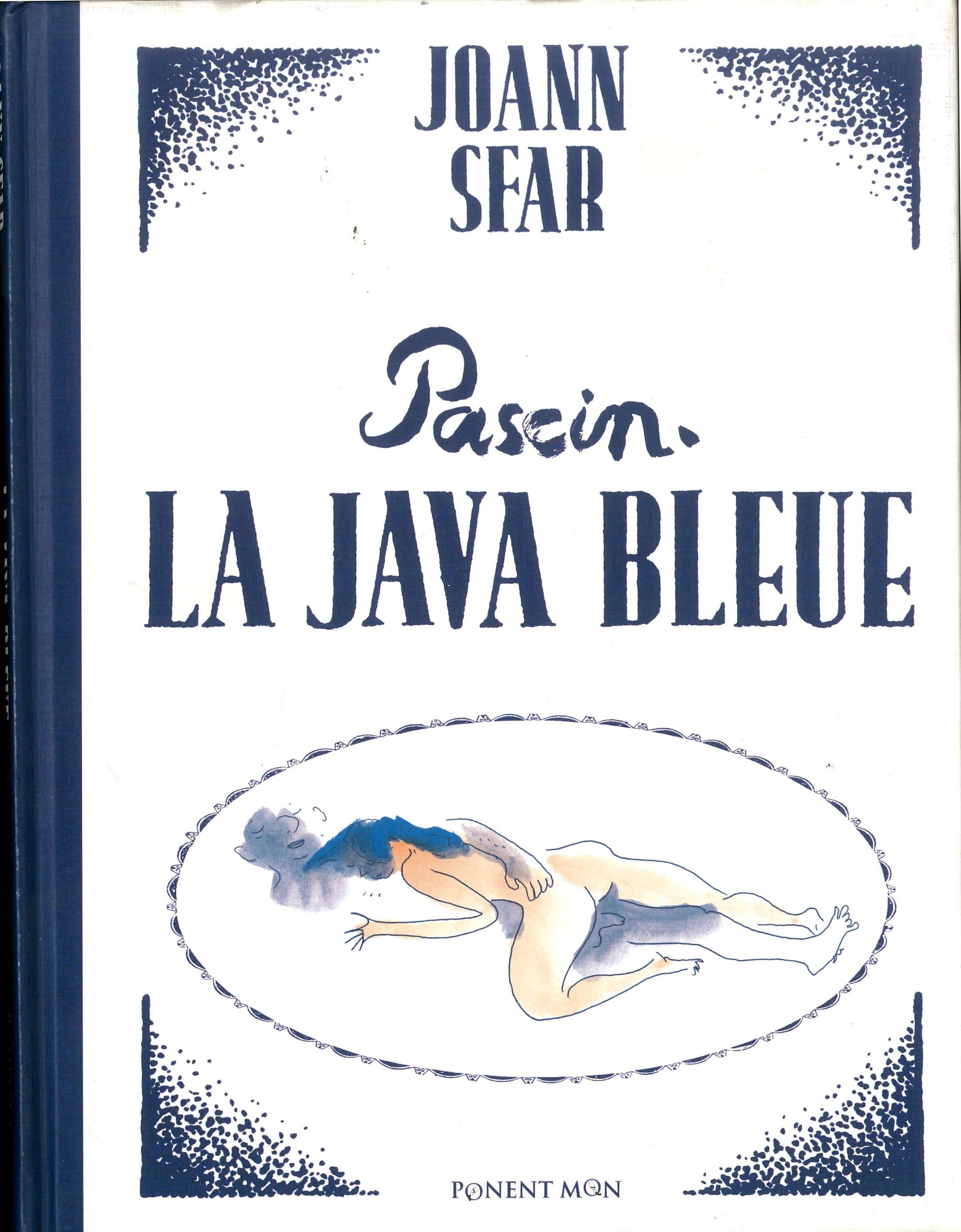 Portada ampliada de Pascin. La Java Bleue
