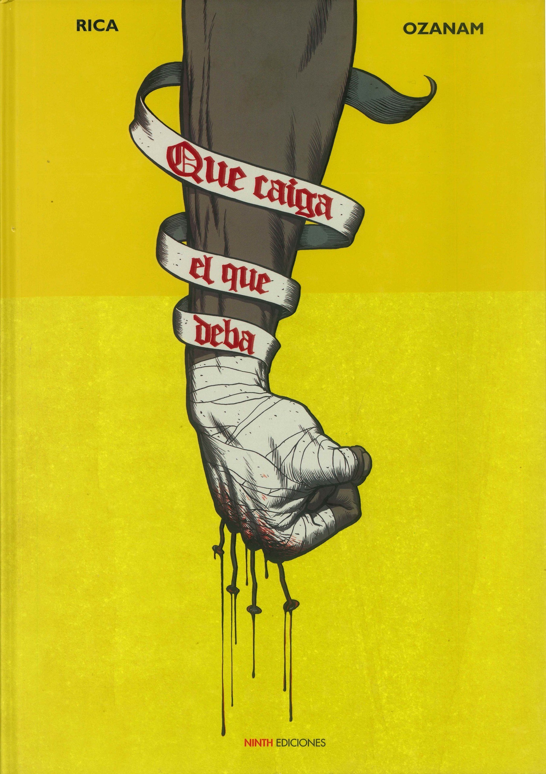 Portada ampliada de Que caiga el que deba - Rica & Ozanam (xavib)(CRG)