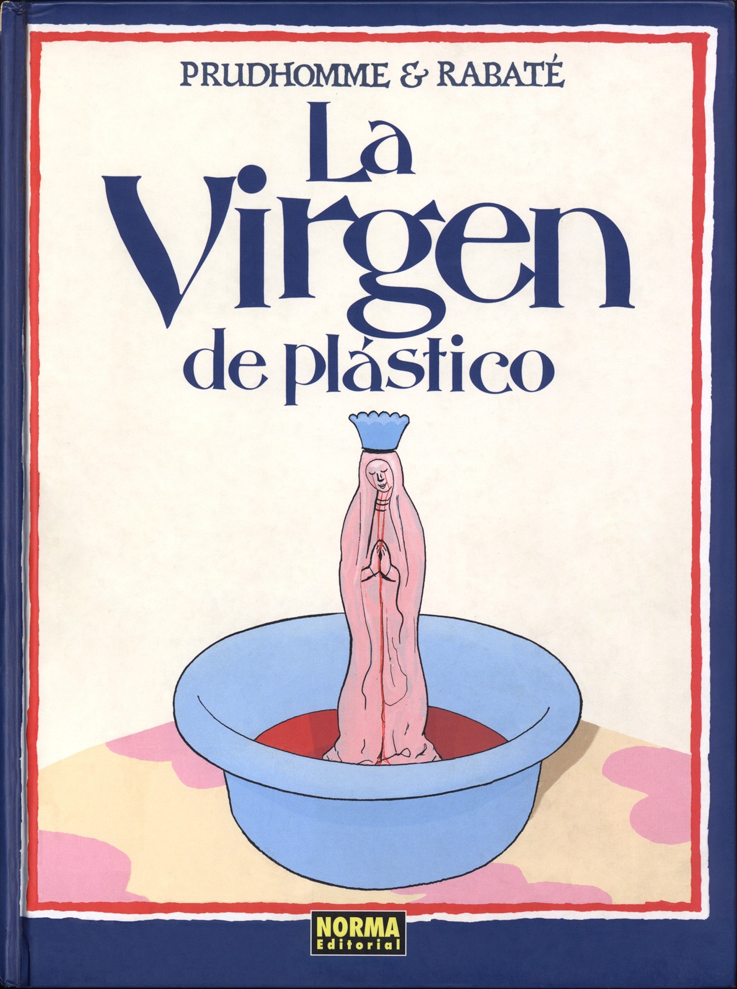 Portada ampliada de La Virgen de plástico