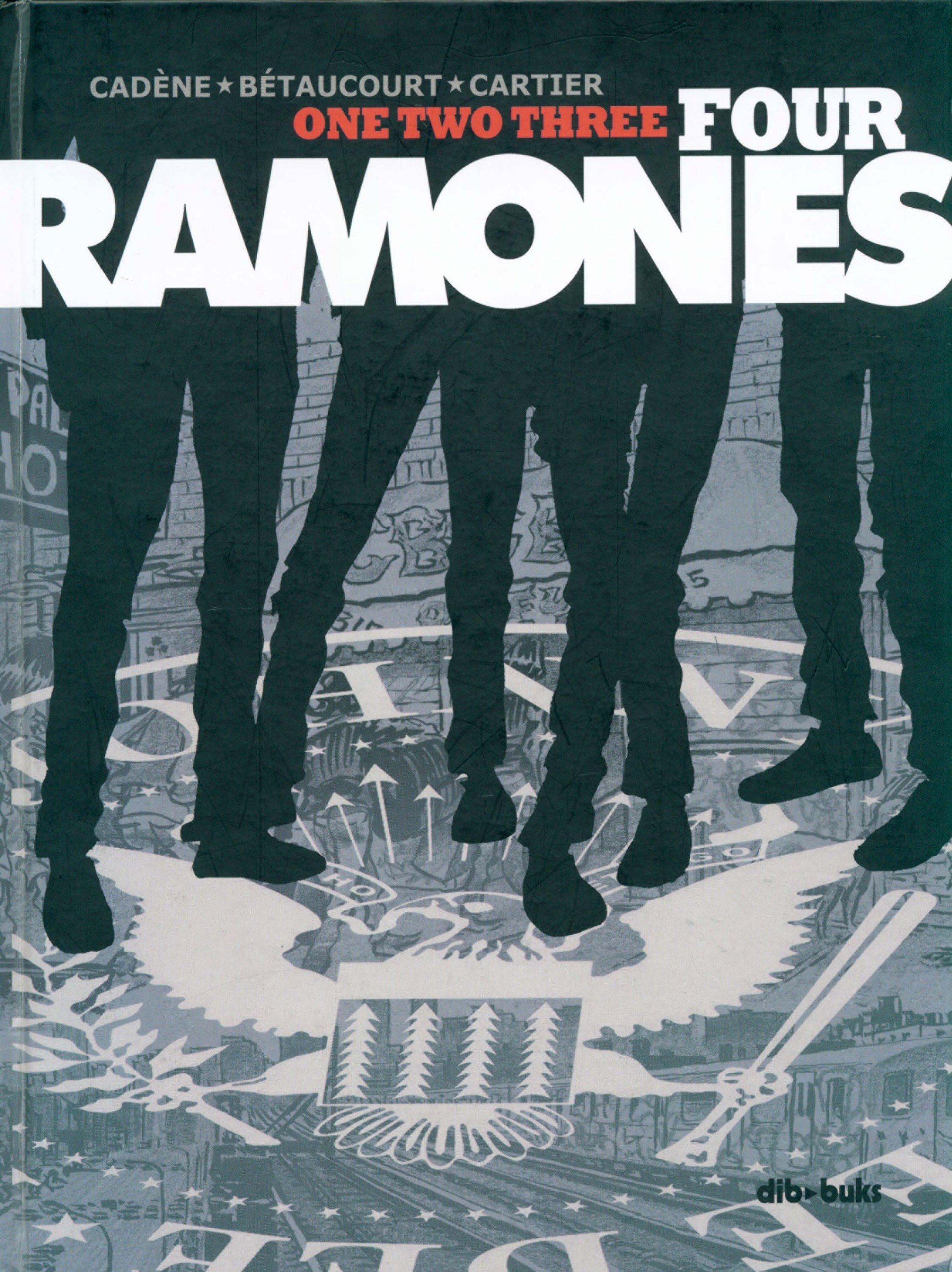 Portada ampliada de ONE TWO THREE FOUR RAMONES