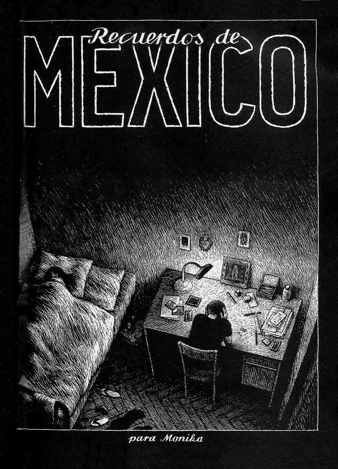 Portada ampliada de Recuerdos de MEXICO