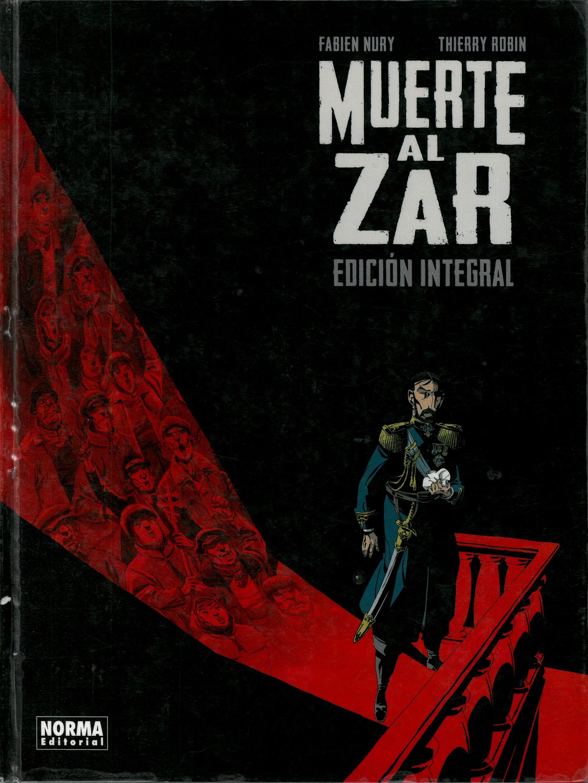 Portada ampliada de Muerte al Zar