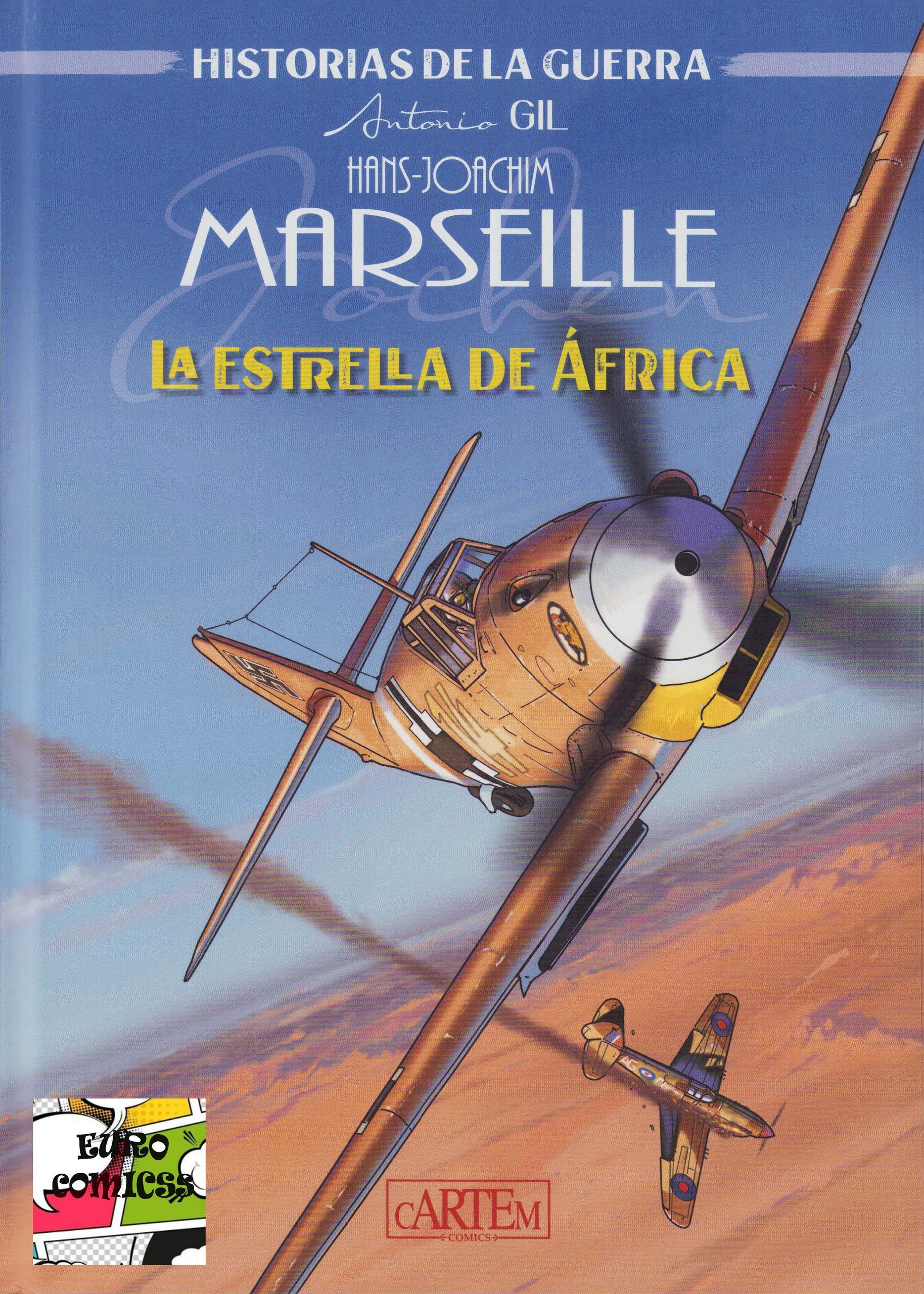 Portada ampliada de MARSEILLE LA ESTRELLA DE ÁFRICA