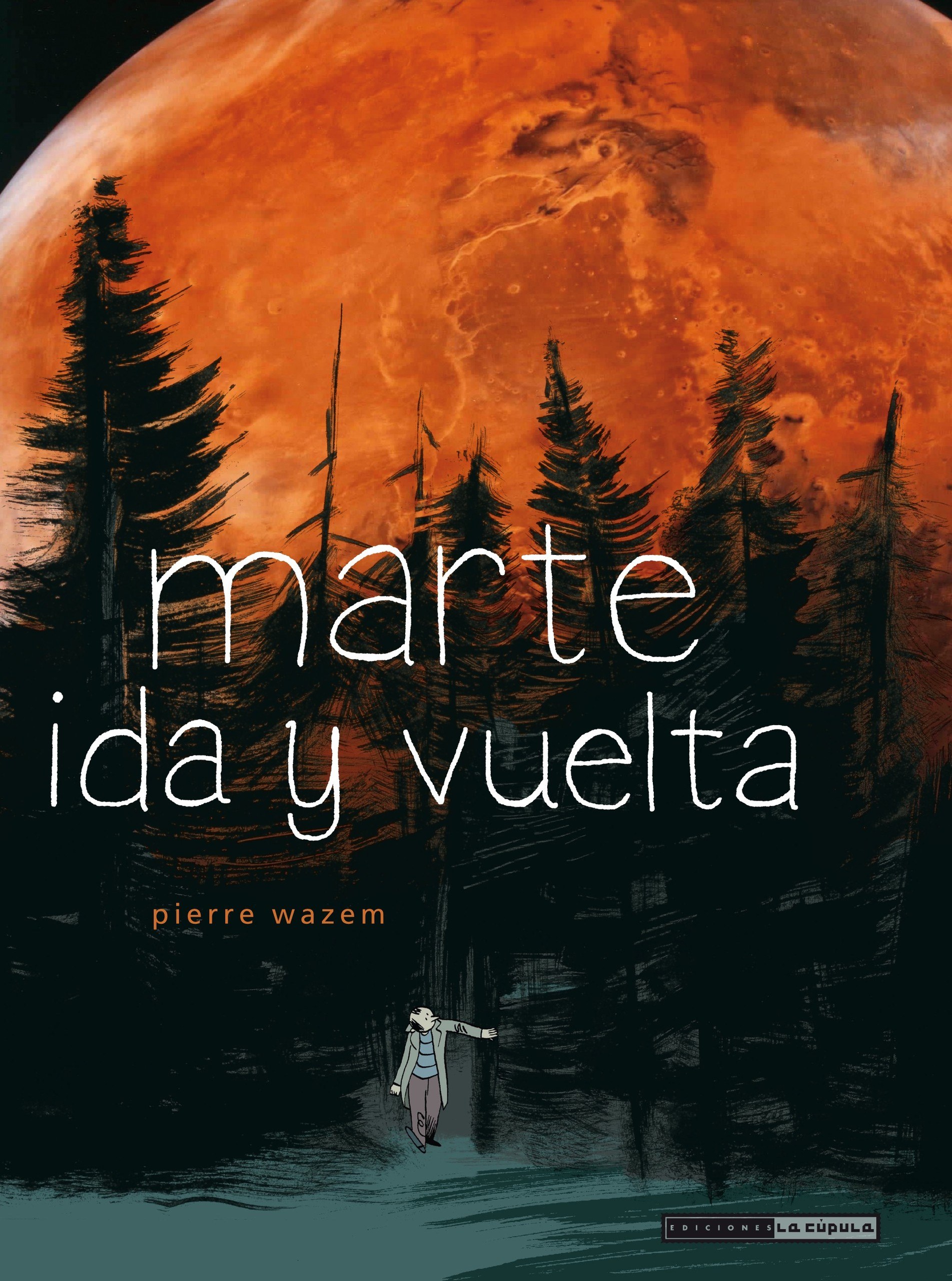 Portada ampliada de marte ida y vuelta