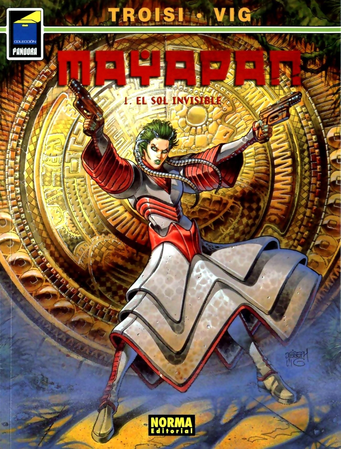 Portada ampliada de MAYAPAN 1. EL SOL INVISIBLE