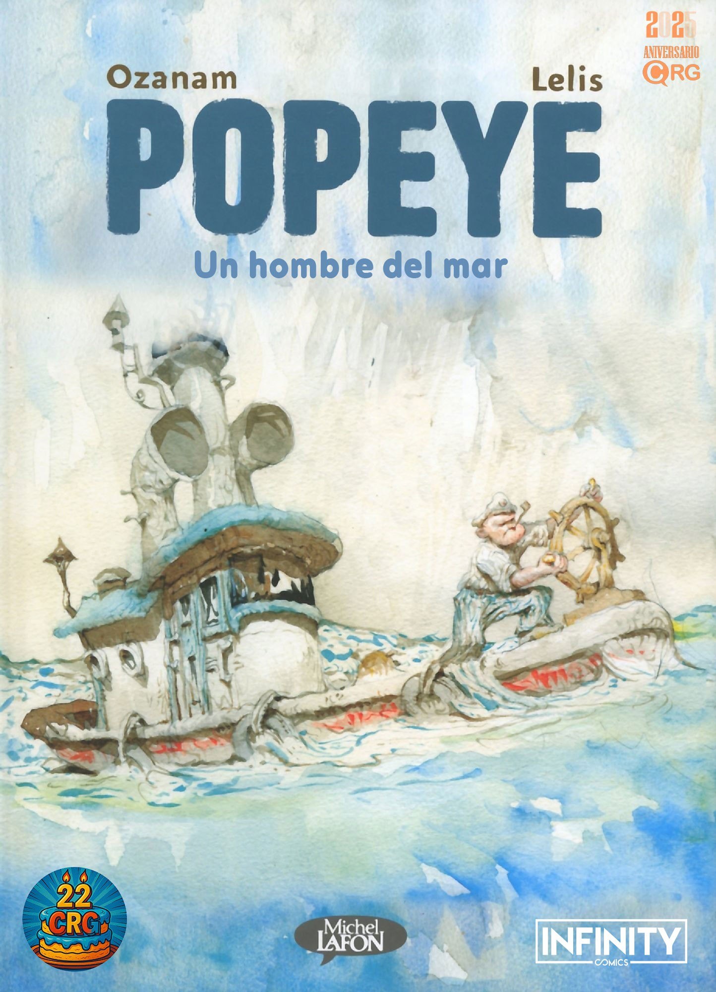 Portada ampliada de POPEYE Un hombre del mar
