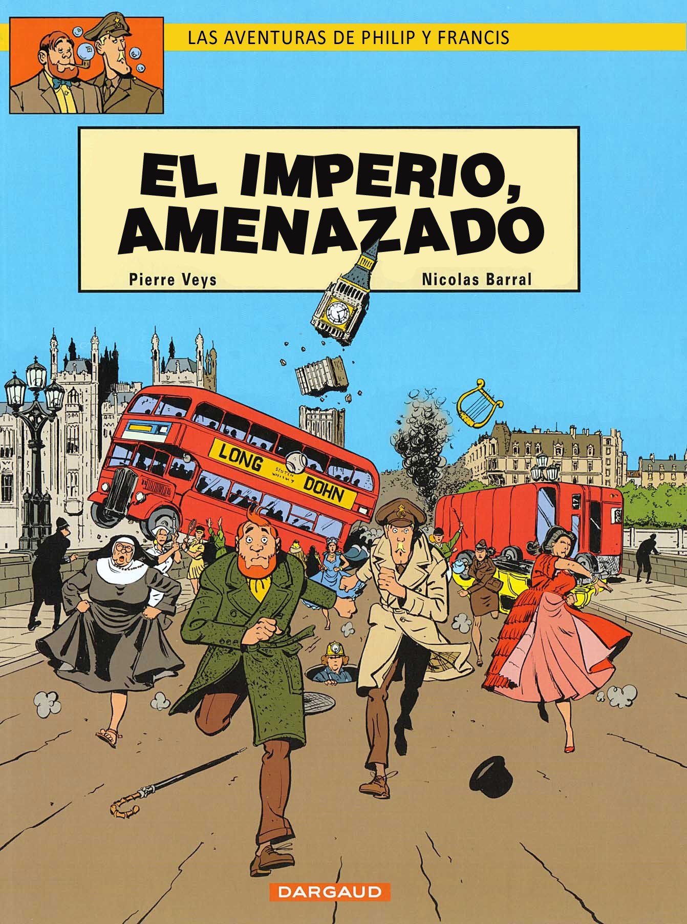 Portada ampliada de EL IMPERIO, AMENAZADO