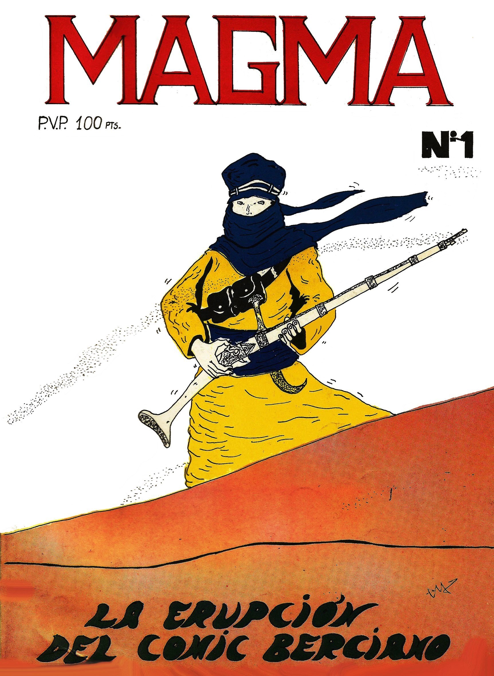Portada ampliada de MAGMA