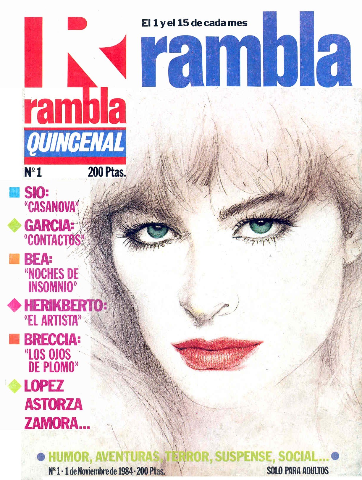 Portada ampliada de rambla