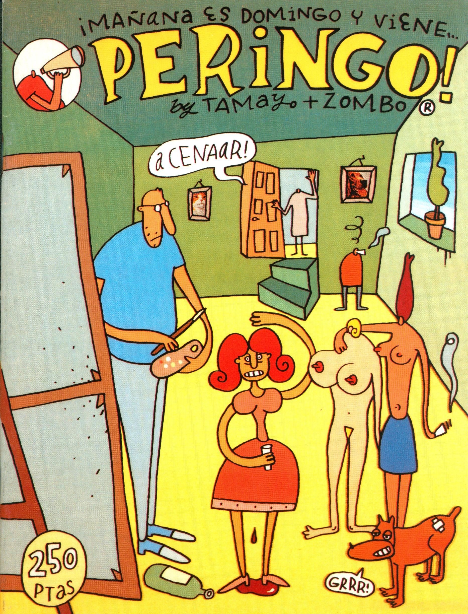 Portada ampliada de Peringo!