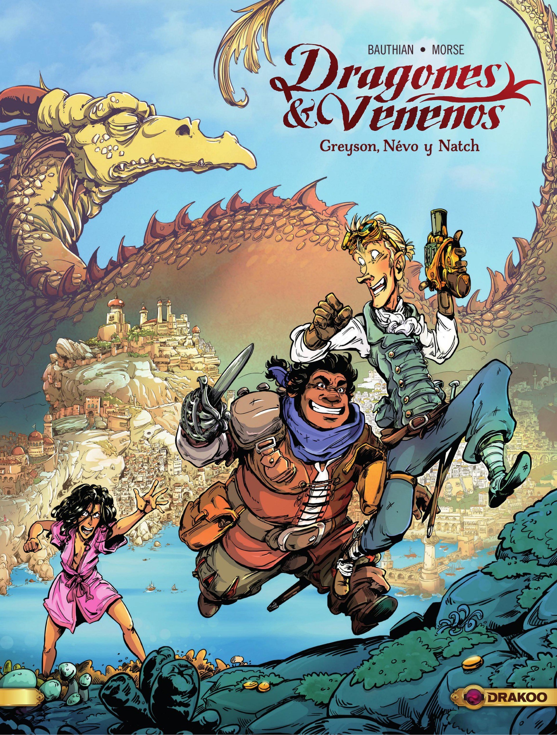 Portada ampliada de Dragones & Venenos