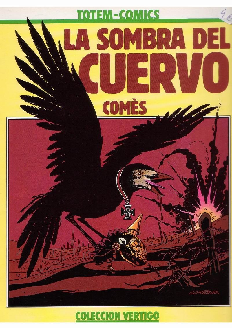 Portada ampliada de LA SOMBRA DEL CUERVO