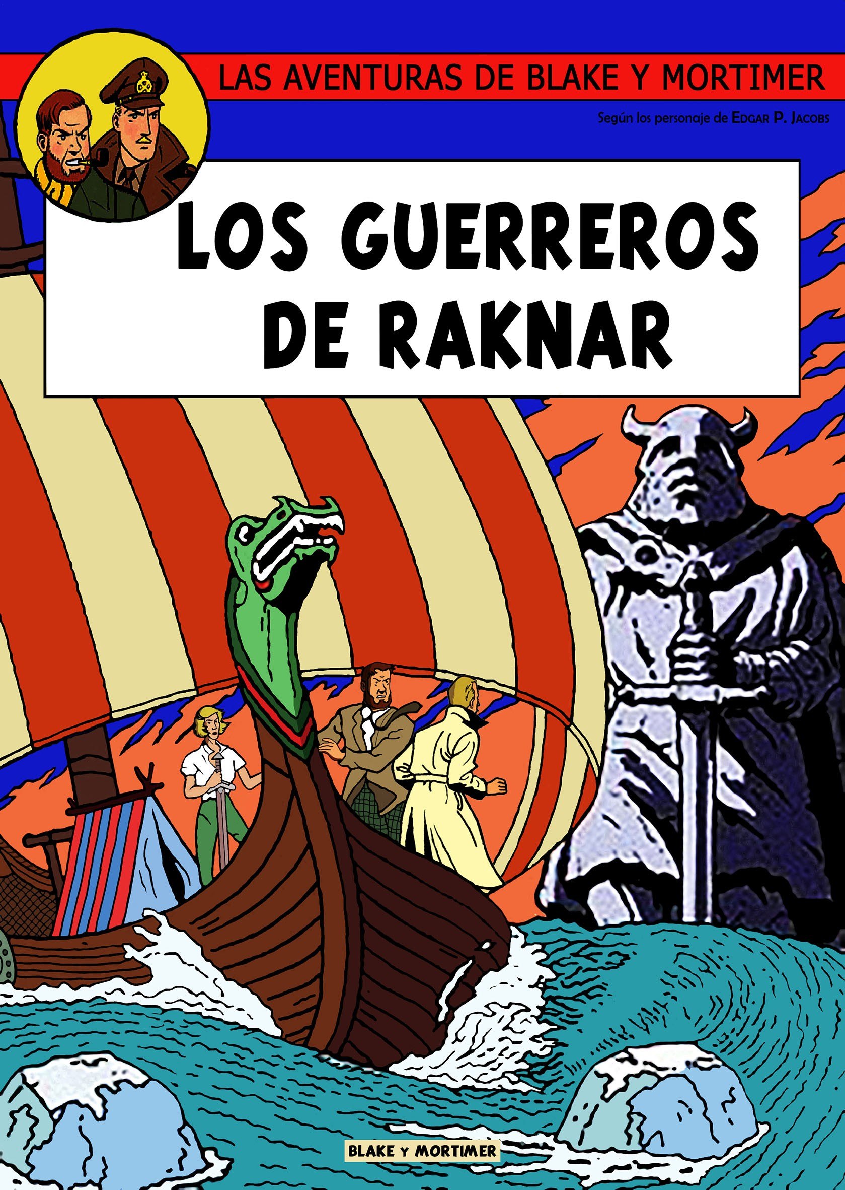 Portada ampliada de LOS GUERREROS DE RAKNAR