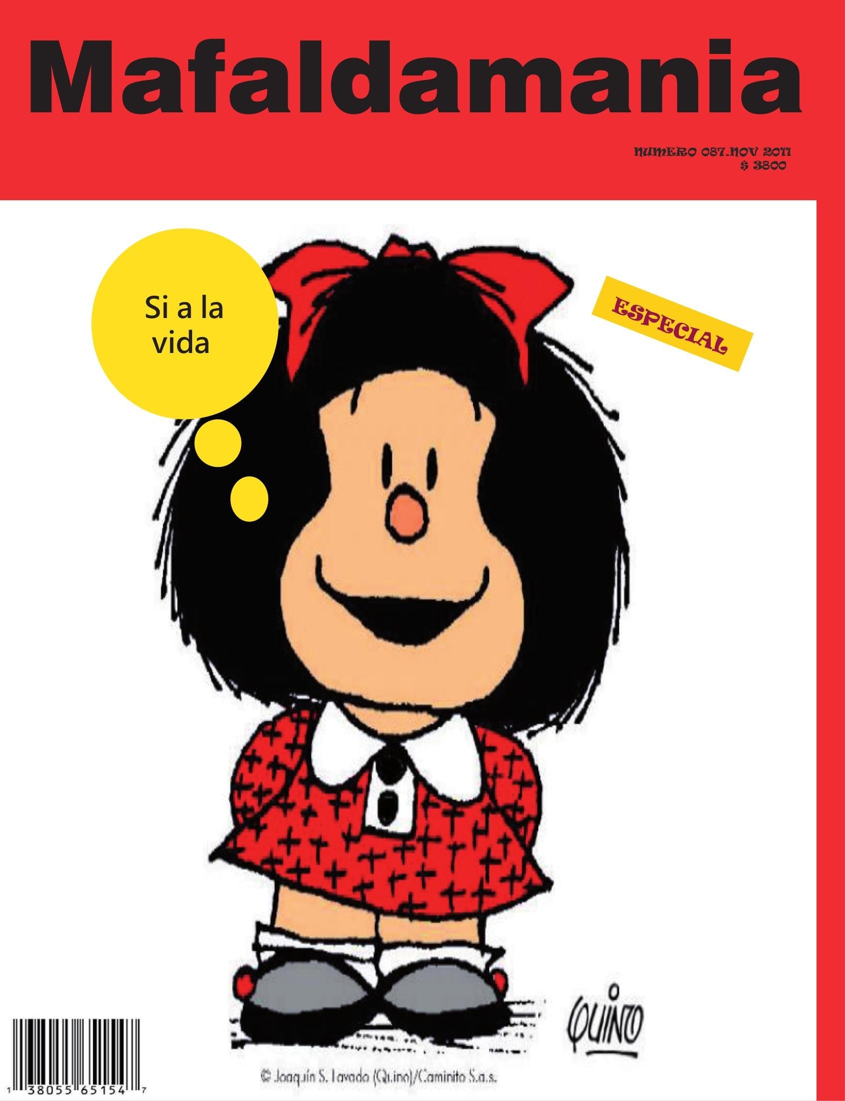 Portada ampliada de Mafaldamania