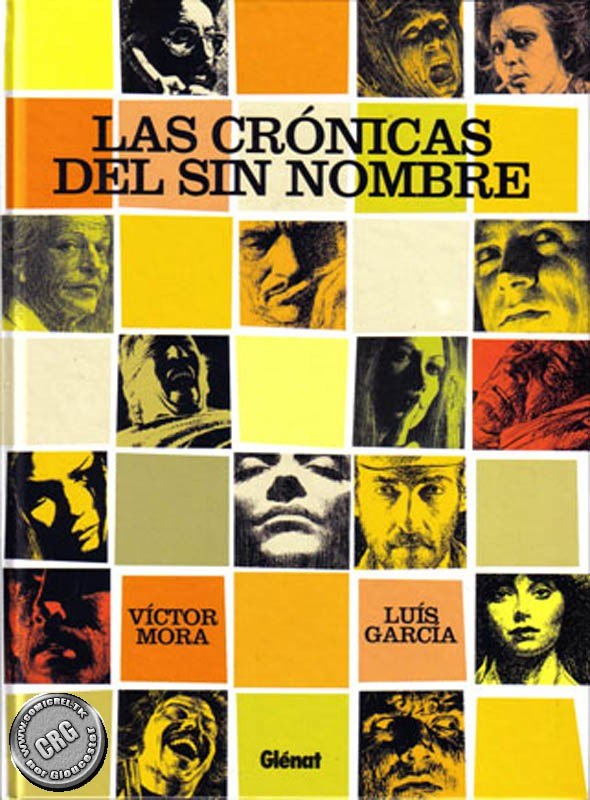 Portada ampliada de LAS CRÓNICAS DEL SIN NOMBRE