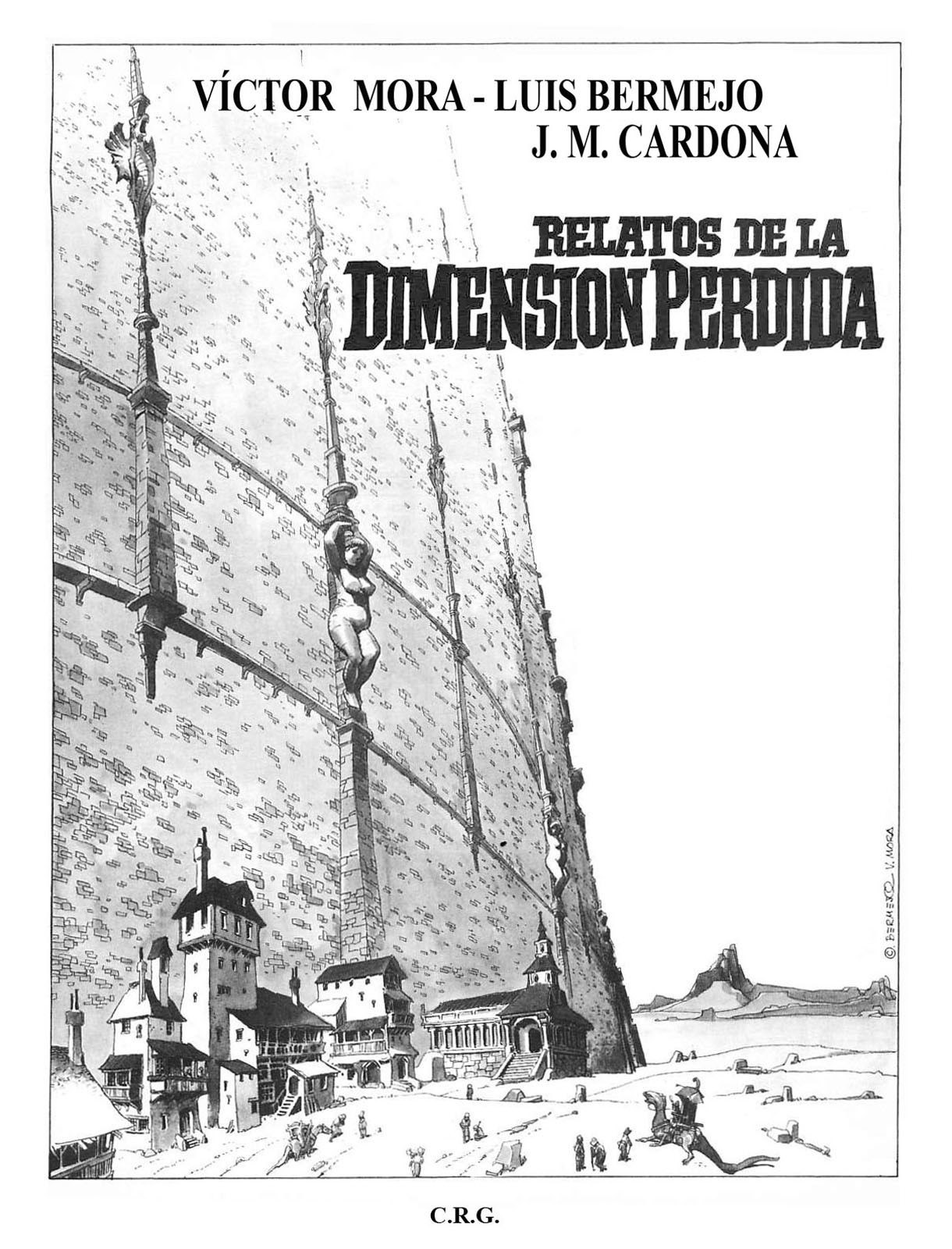 Portada ampliada de RELATOS DE LA DIMENSION PERDIDA