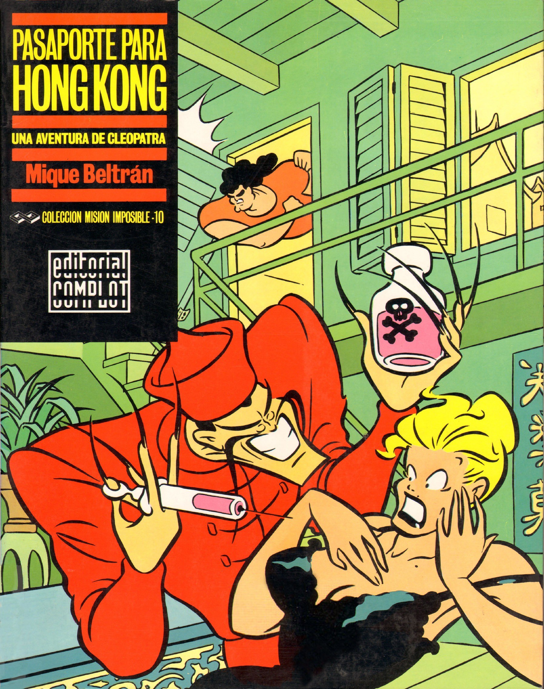 Portada ampliada de PASAPORTE PARA HONGKONG