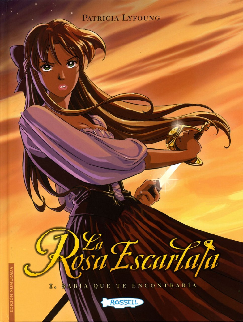 Portada ampliada de La Rosa Escarlata