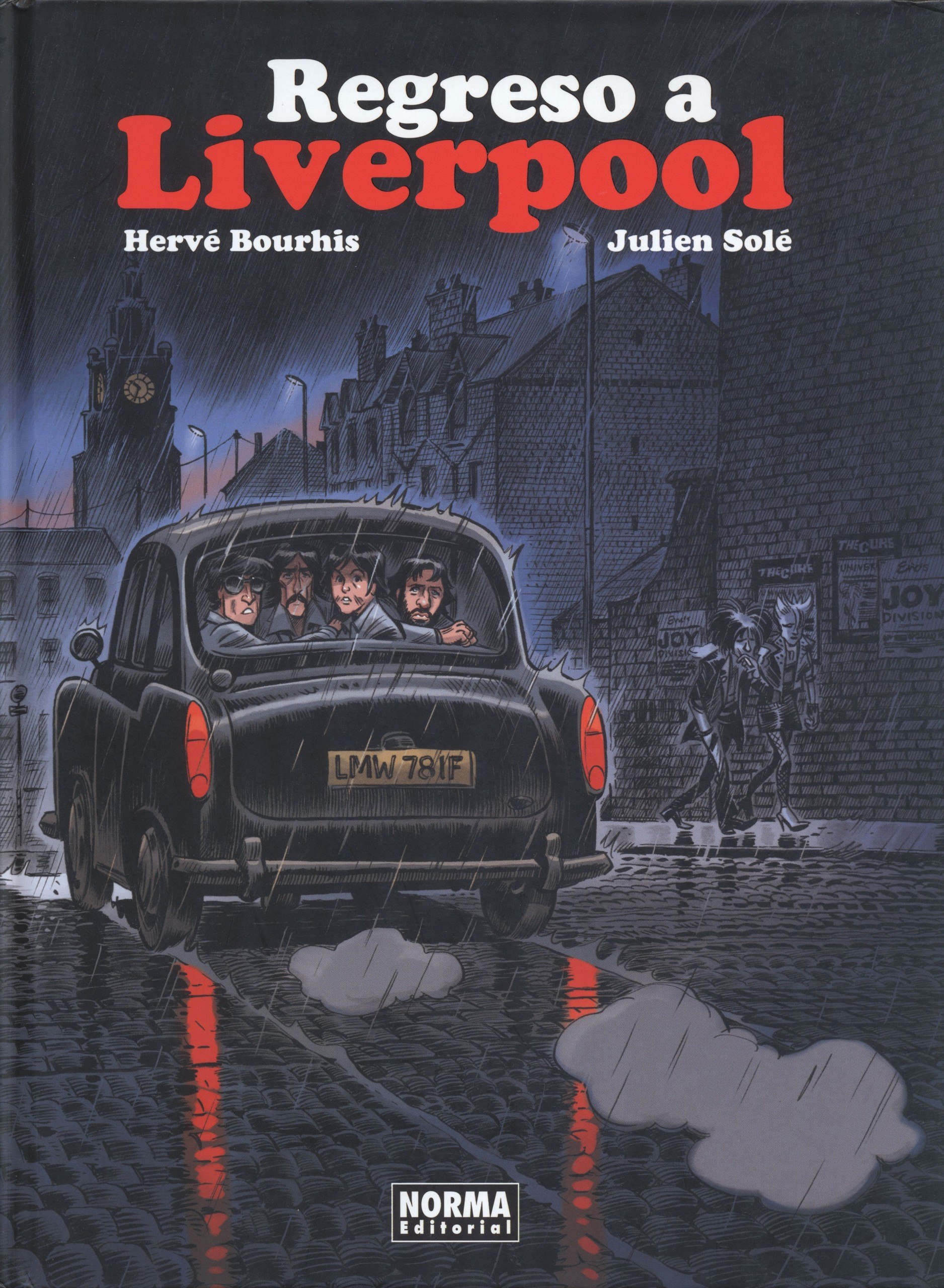 Portada ampliada de Regreso a Liverpool