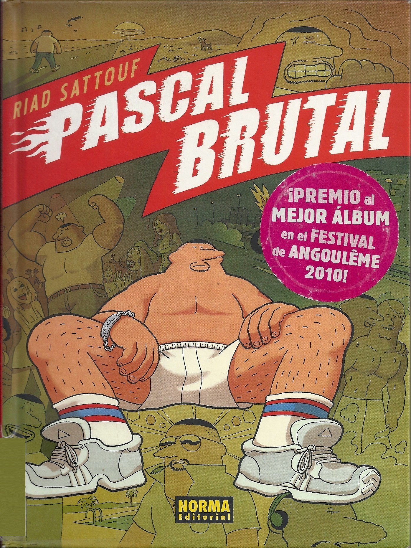 Portada ampliada de Pascal Brutal