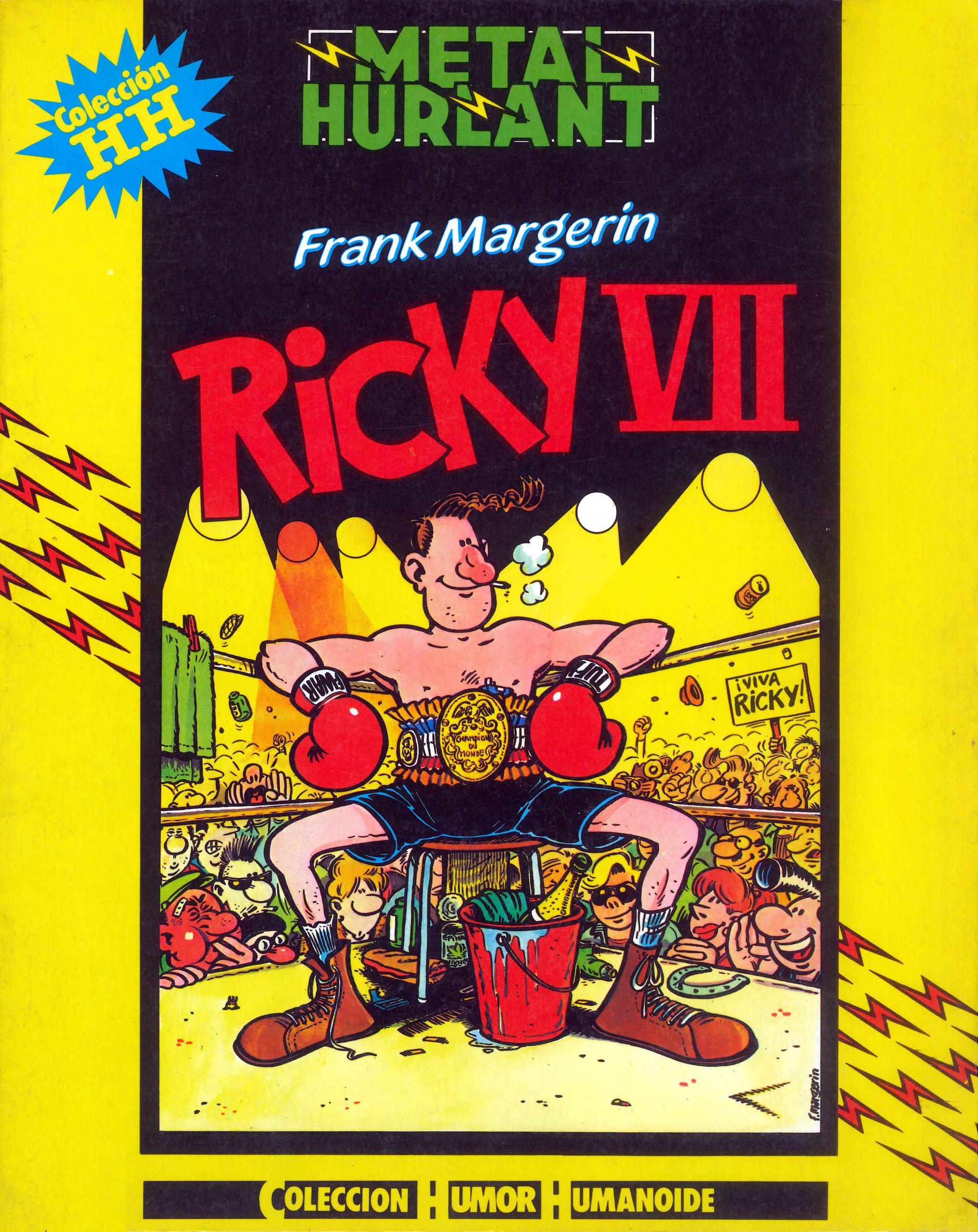 Portada ampliada de Ricky VII