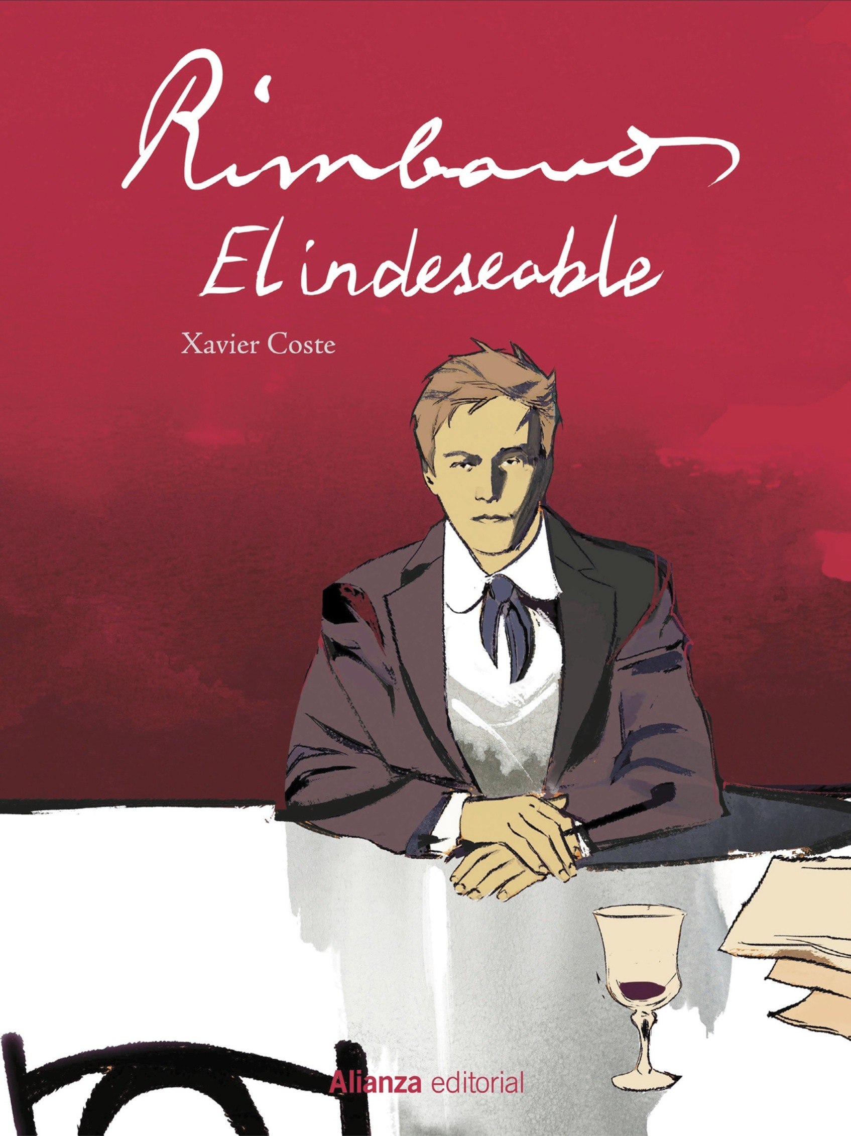 Portada ampliada de Rimbaud El indeseable