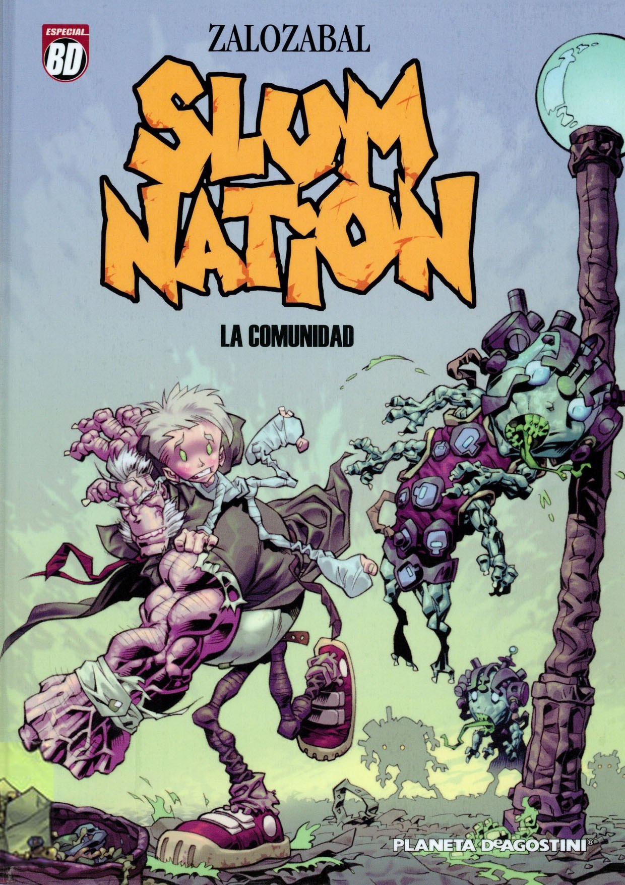 Portada ampliada de Slum Nation La Comunidad