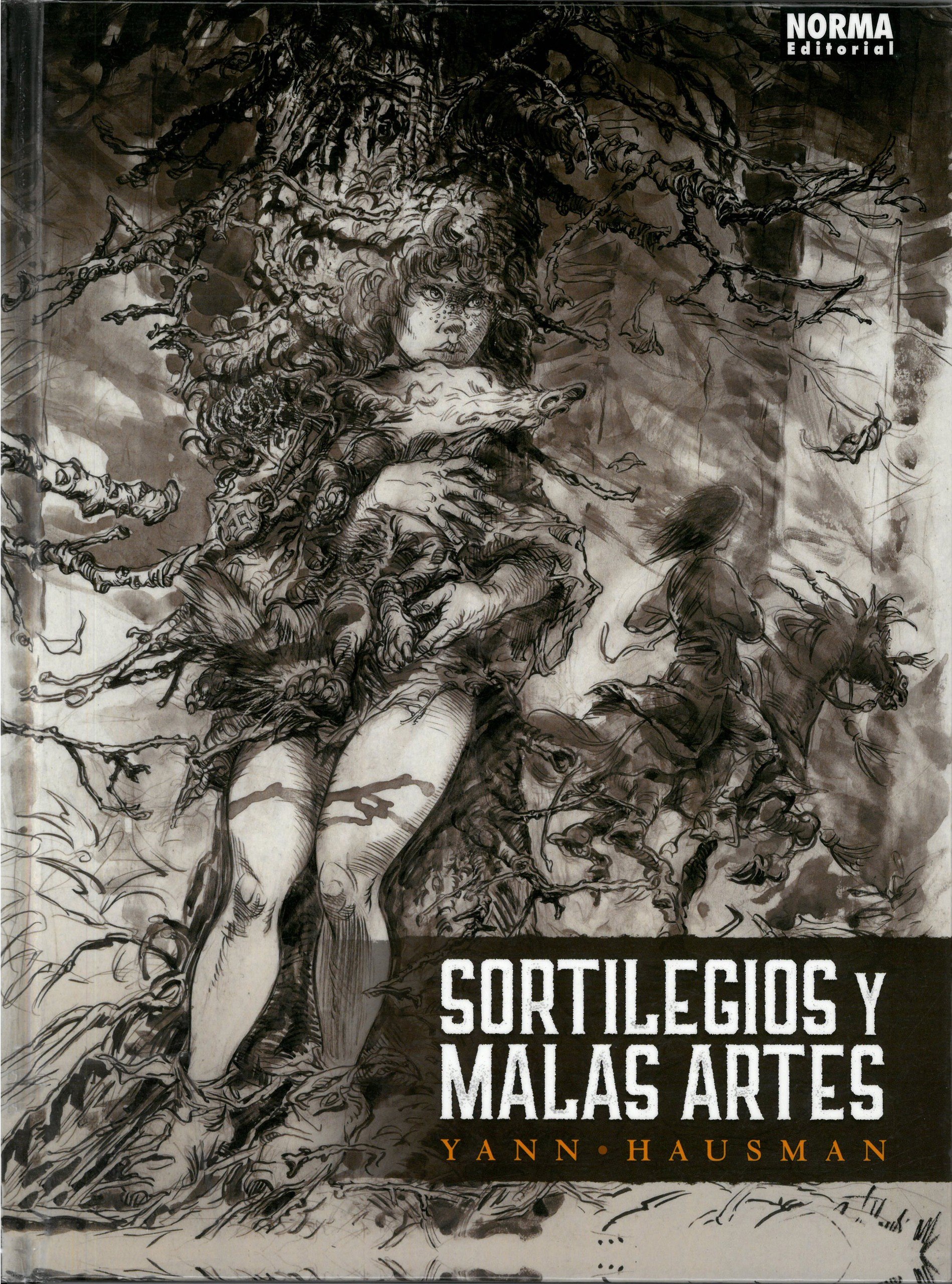 Portada ampliada de Sortilegios y malas artes