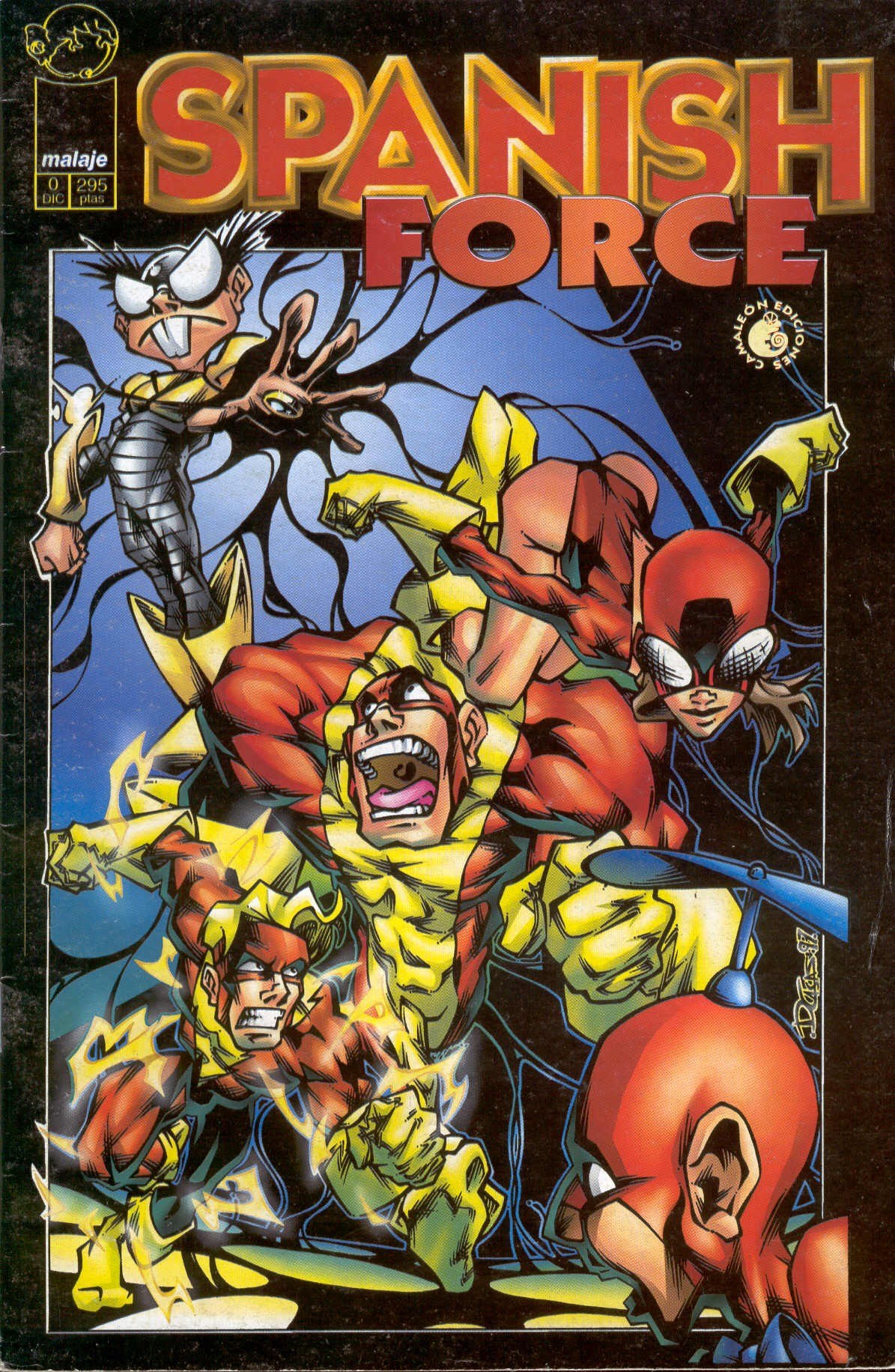 Portada ampliada de SPANISH FORCE