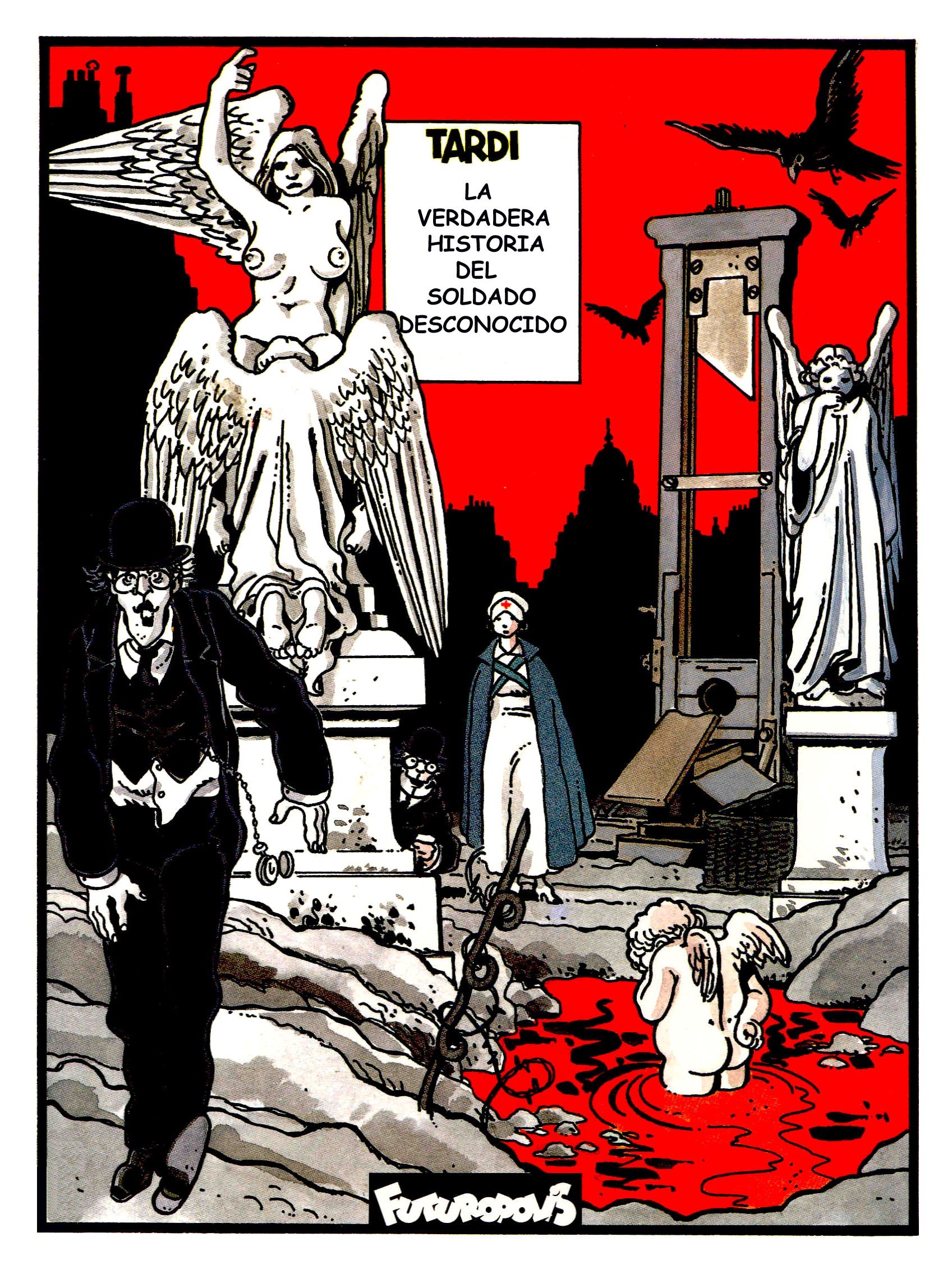 Portada ampliada de Tardi La Verdadera Historia De Un Soldado Desconocido