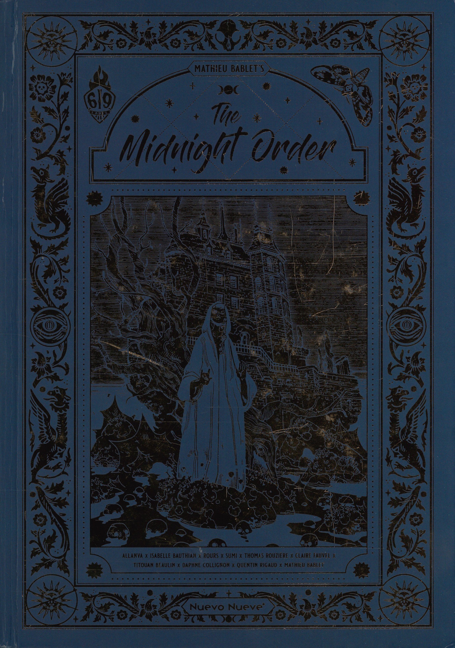 Portada ampliada de The Midnight Order