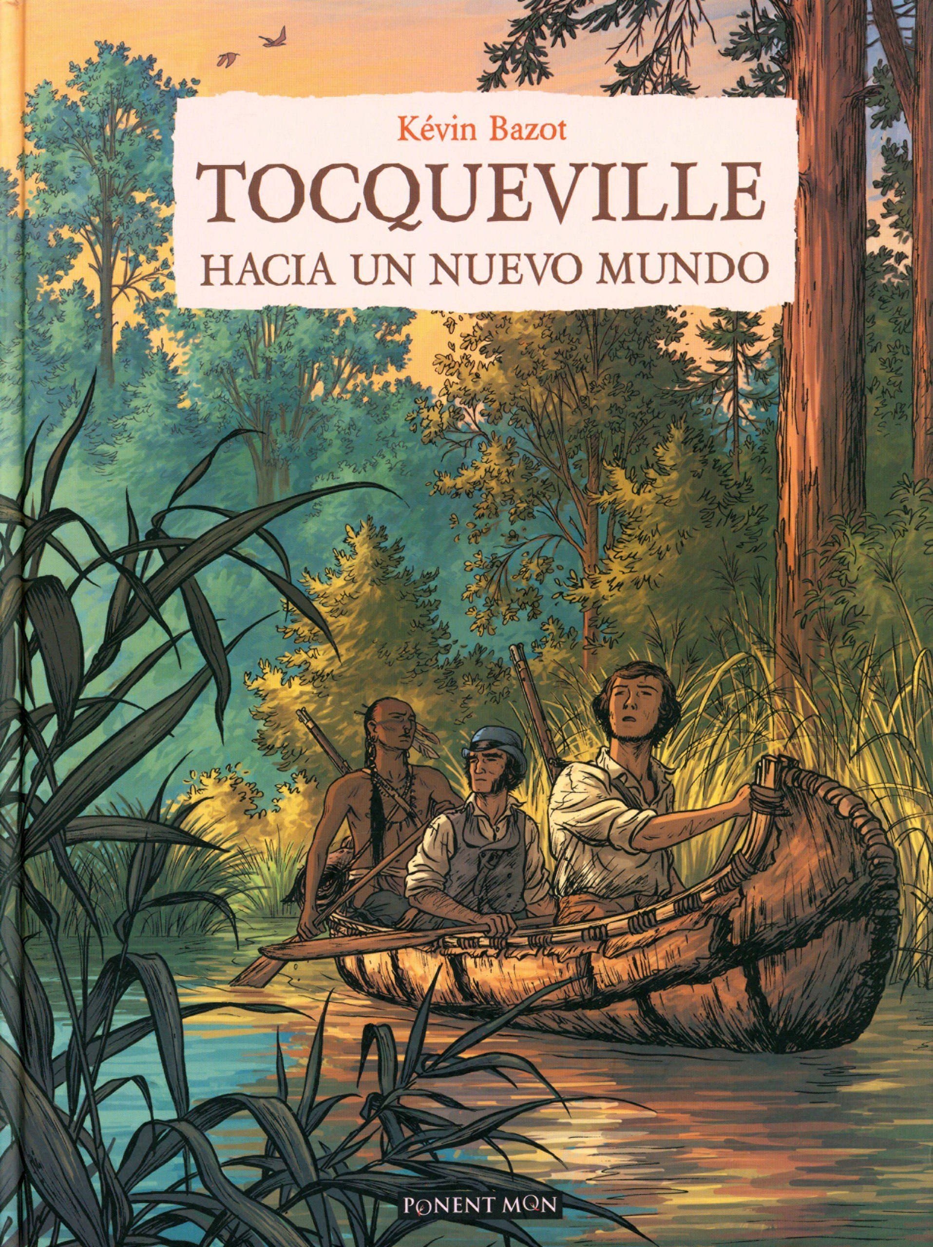 Portada ampliada de TOCQUEVILLE HACIA UN NUEVO MUNDO