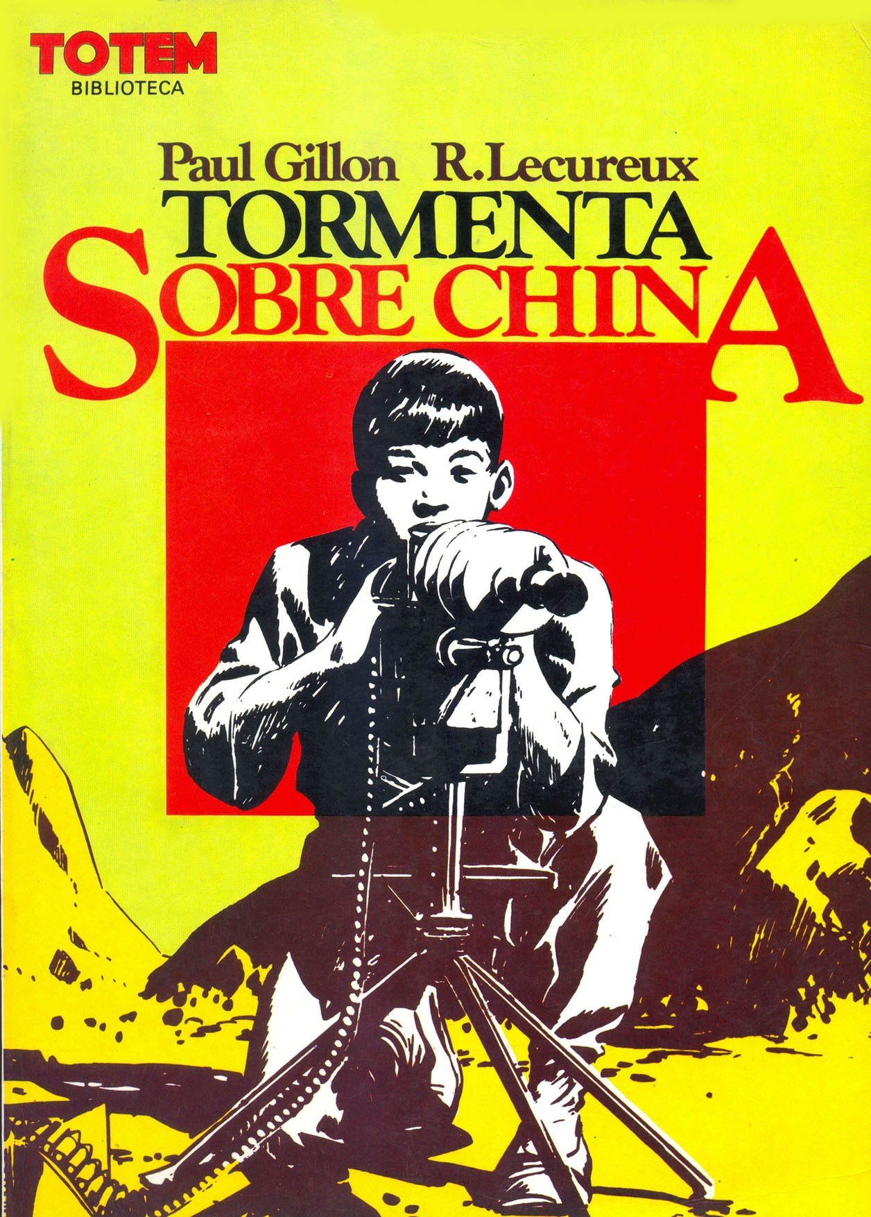 Portada ampliada de Tormenta sobre China