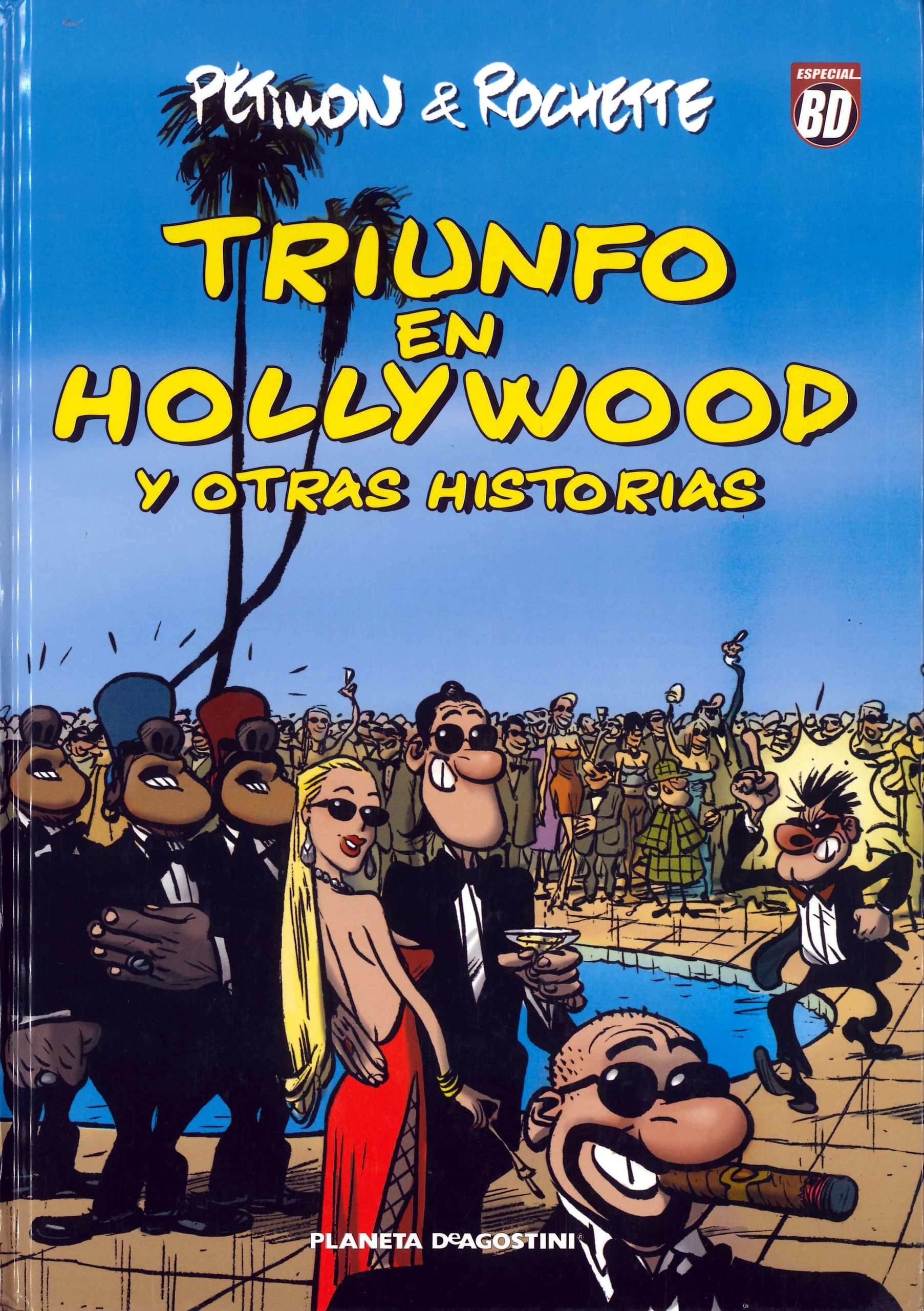 Portada ampliada de TRIUNFO EN HOLLYWOOD Y OTRAS HISTORIAS
