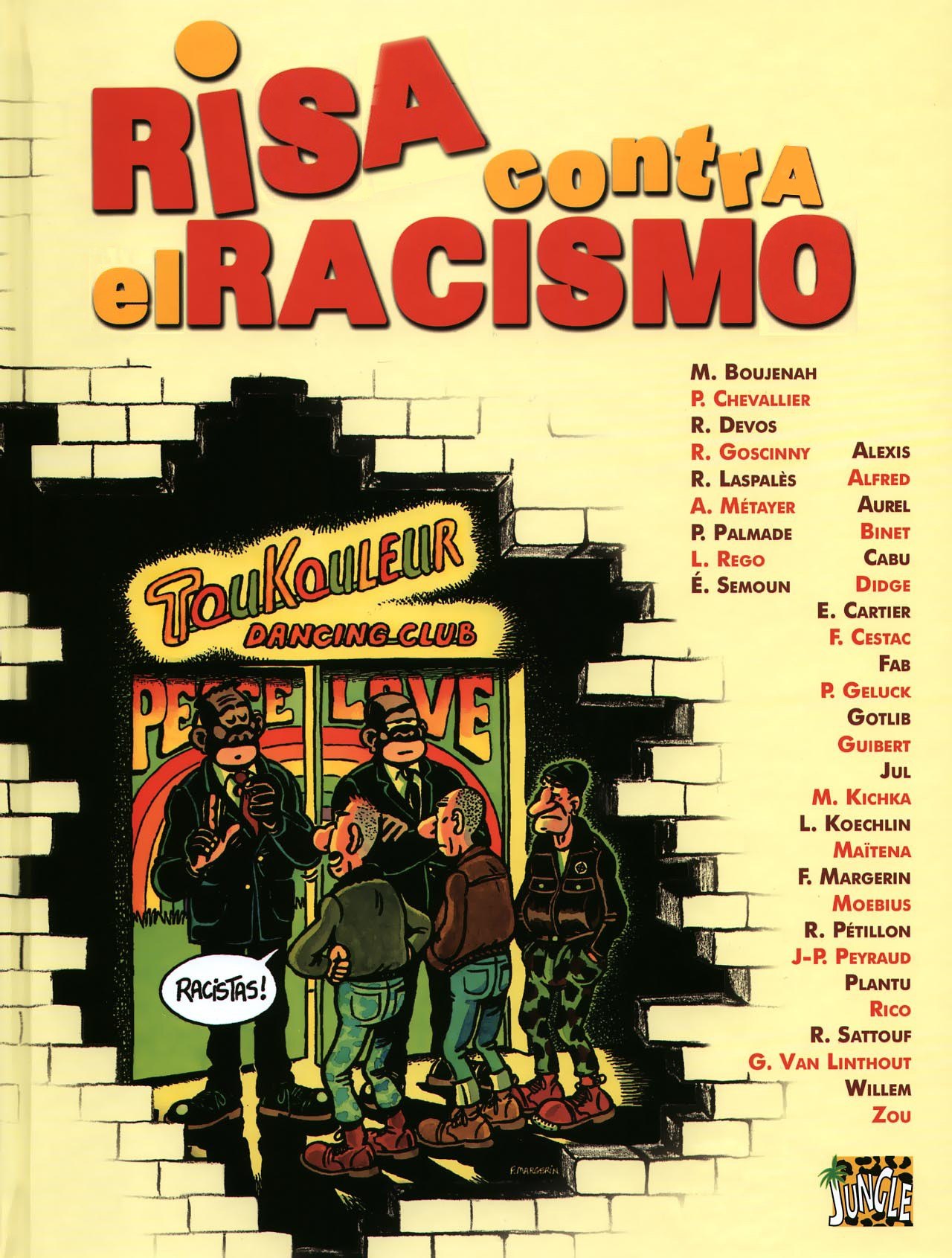 Portada ampliada de Risa contra el Racismo