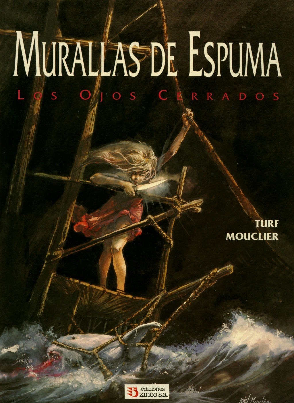 Portada ampliada de Murallas de Espuma