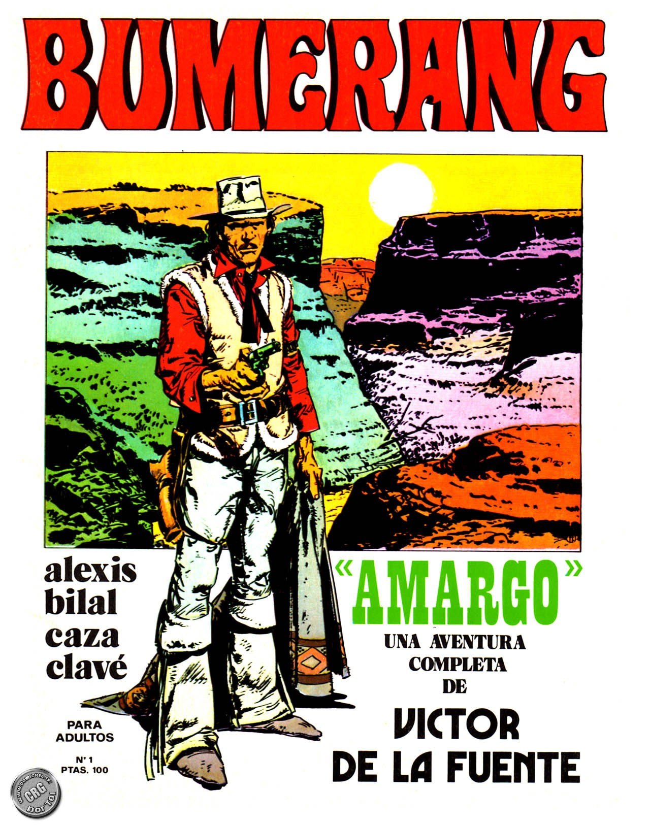 Portada ampliada de BUMERANG