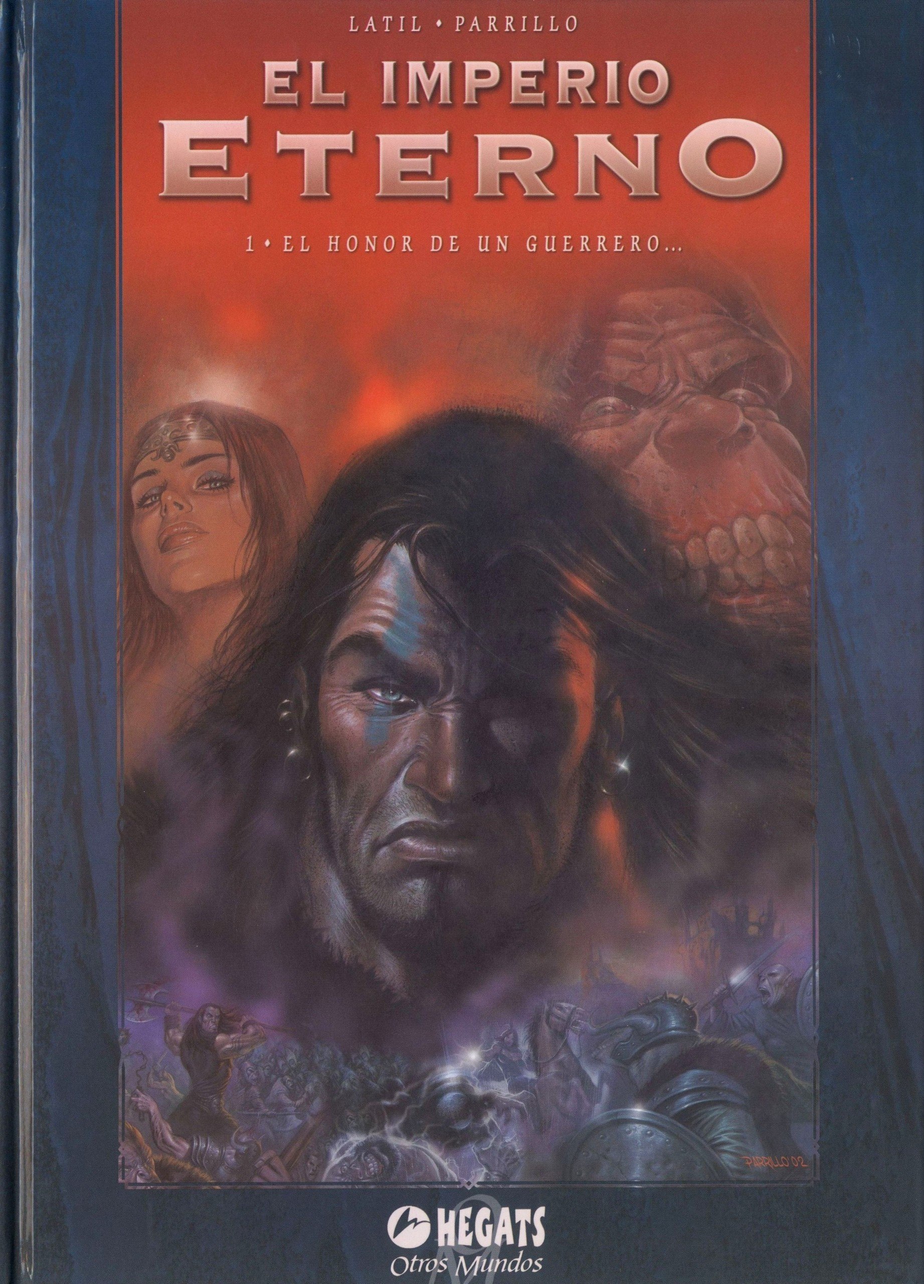 Portada ampliada de EL IMPERIO ETERNO