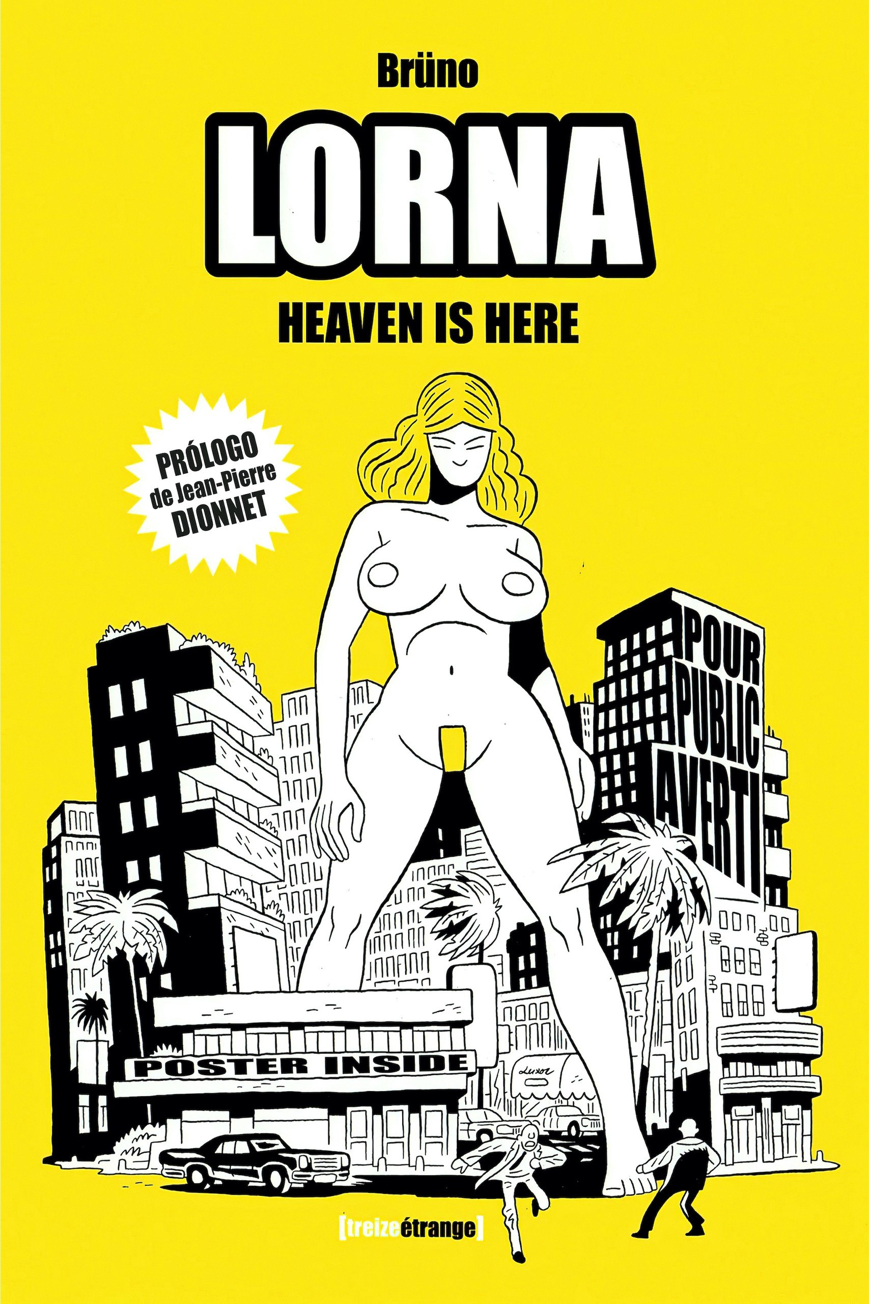 Portada ampliada de LORNA HEAVEN IS HERE