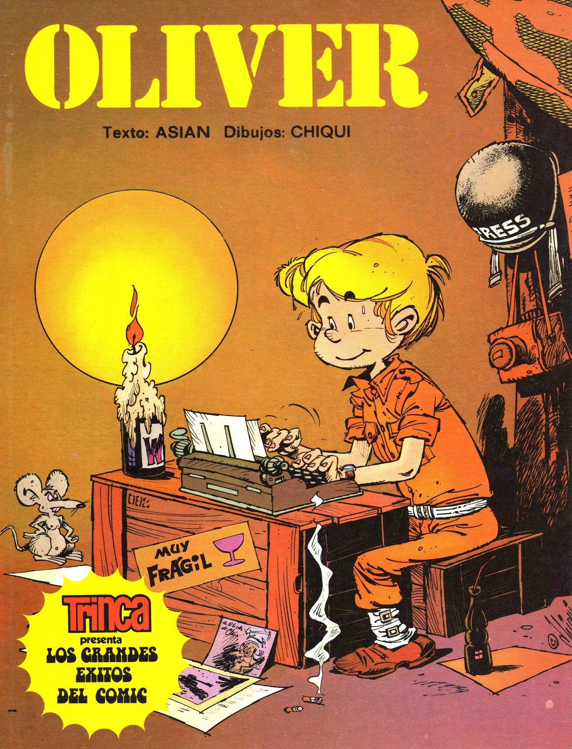 Portada ampliada de OLIVER
