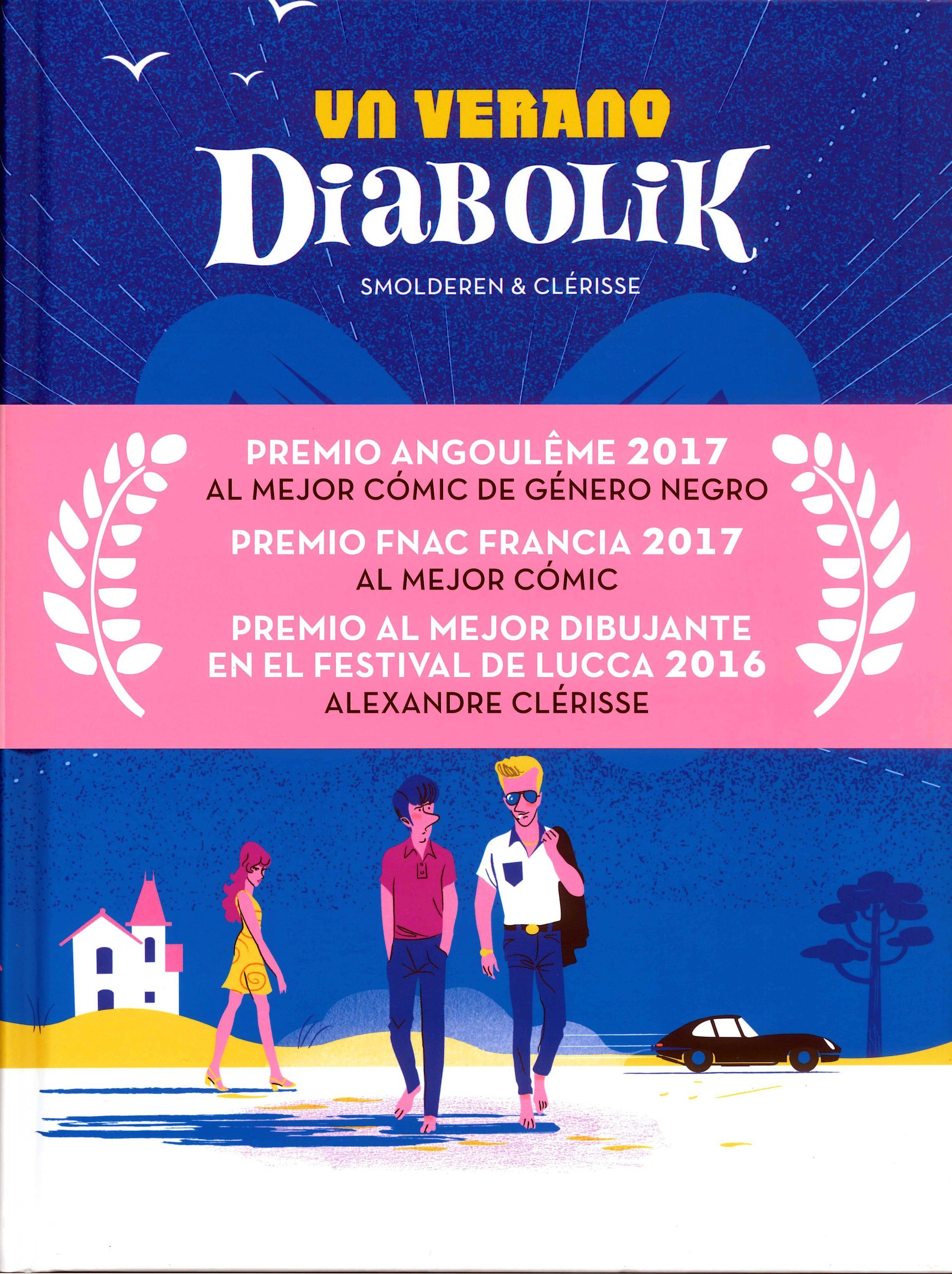 Portada ampliada de un verano Diabolik