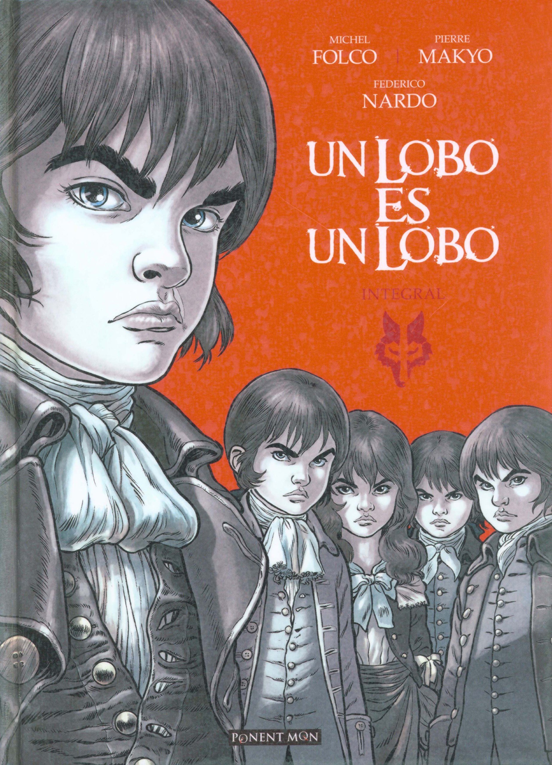 Portada ampliada de UN LOBO ES UN LOBO