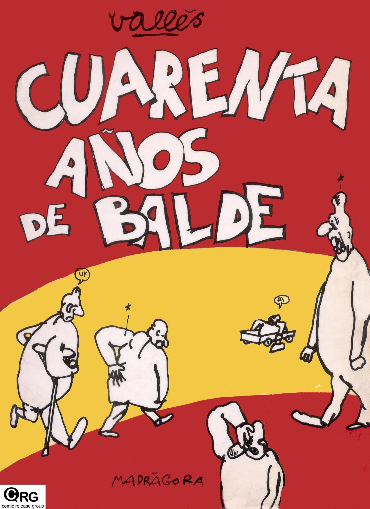 Portada ampliada de CUARENTA AÑOS DE BALDE