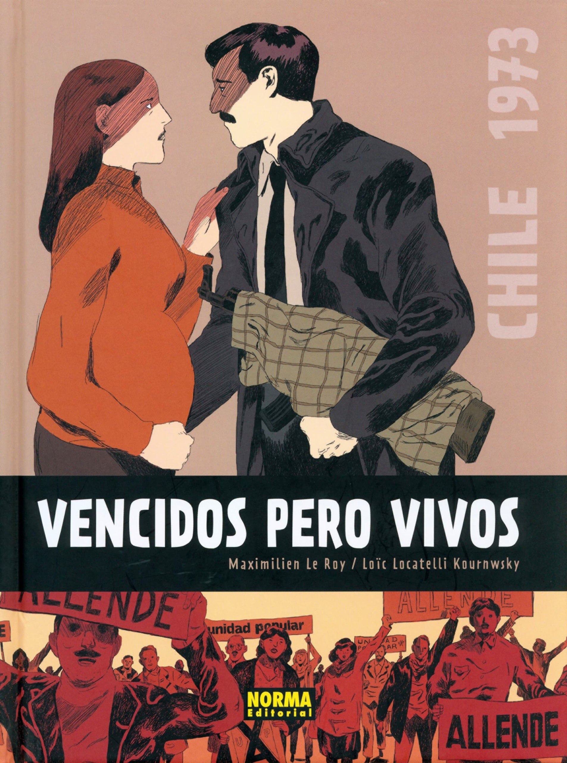 Portada ampliada de VENCIDOS PERO VIVOS