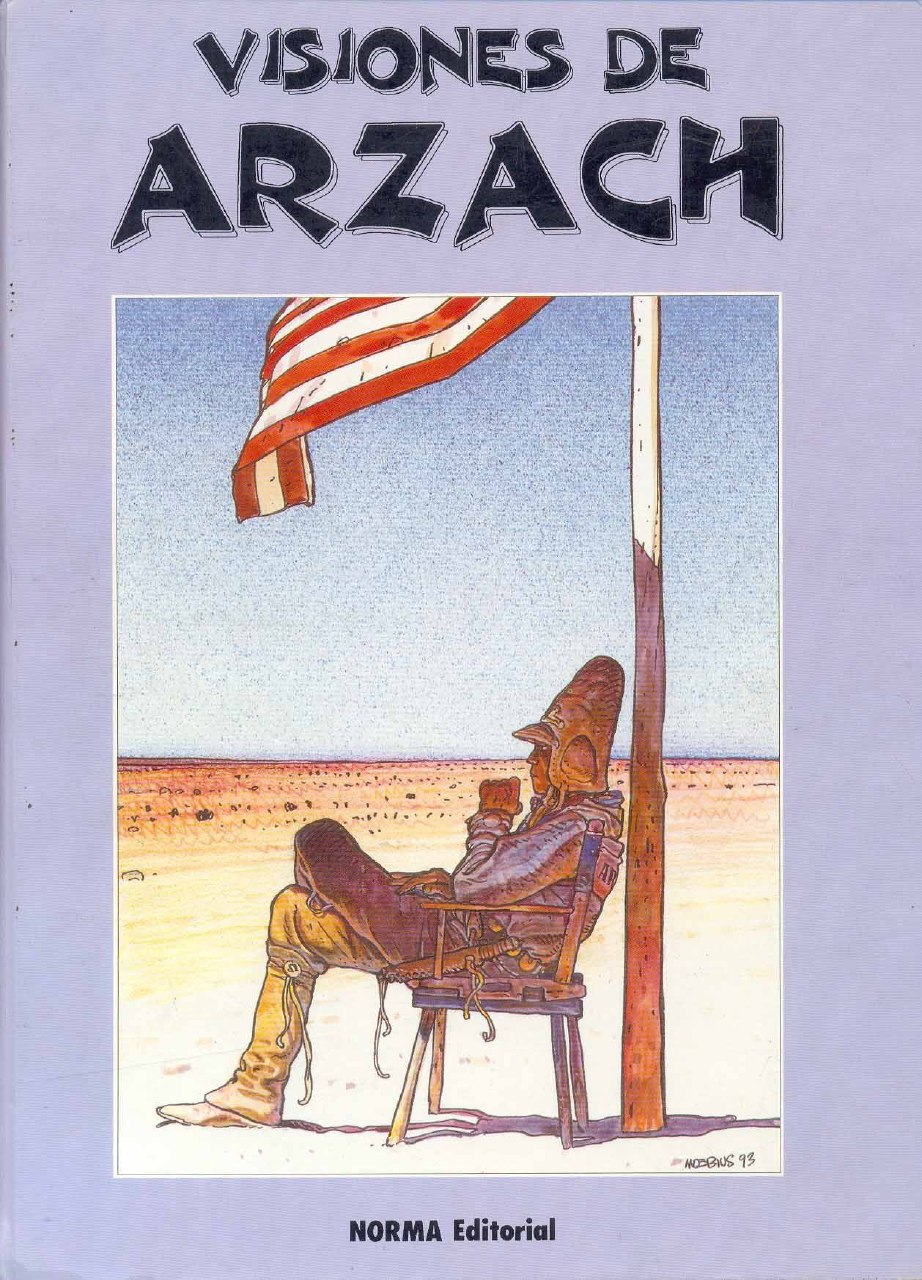 Portada ampliada de VISIONES DE ARZACH