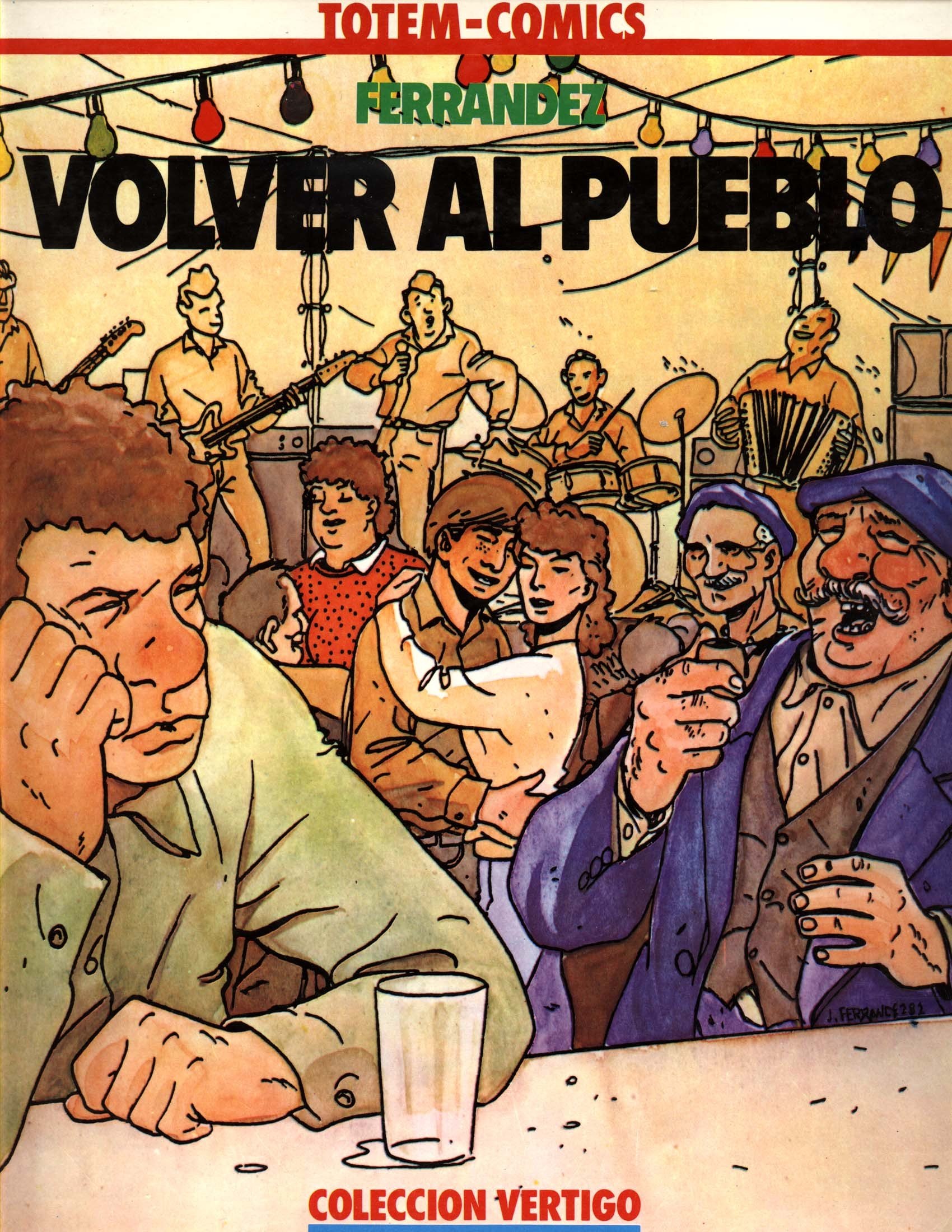 Portada ampliada de VOLVER AL PUEBLO
