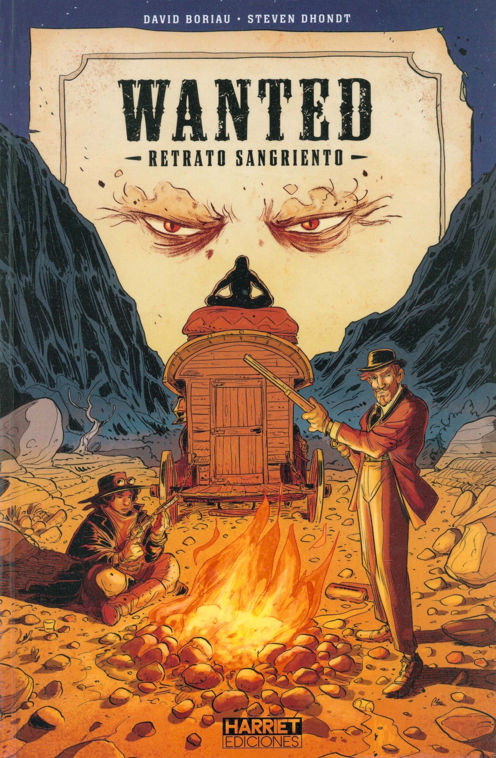 Portada ampliada de WANTED RETRATO SANGRIENTO