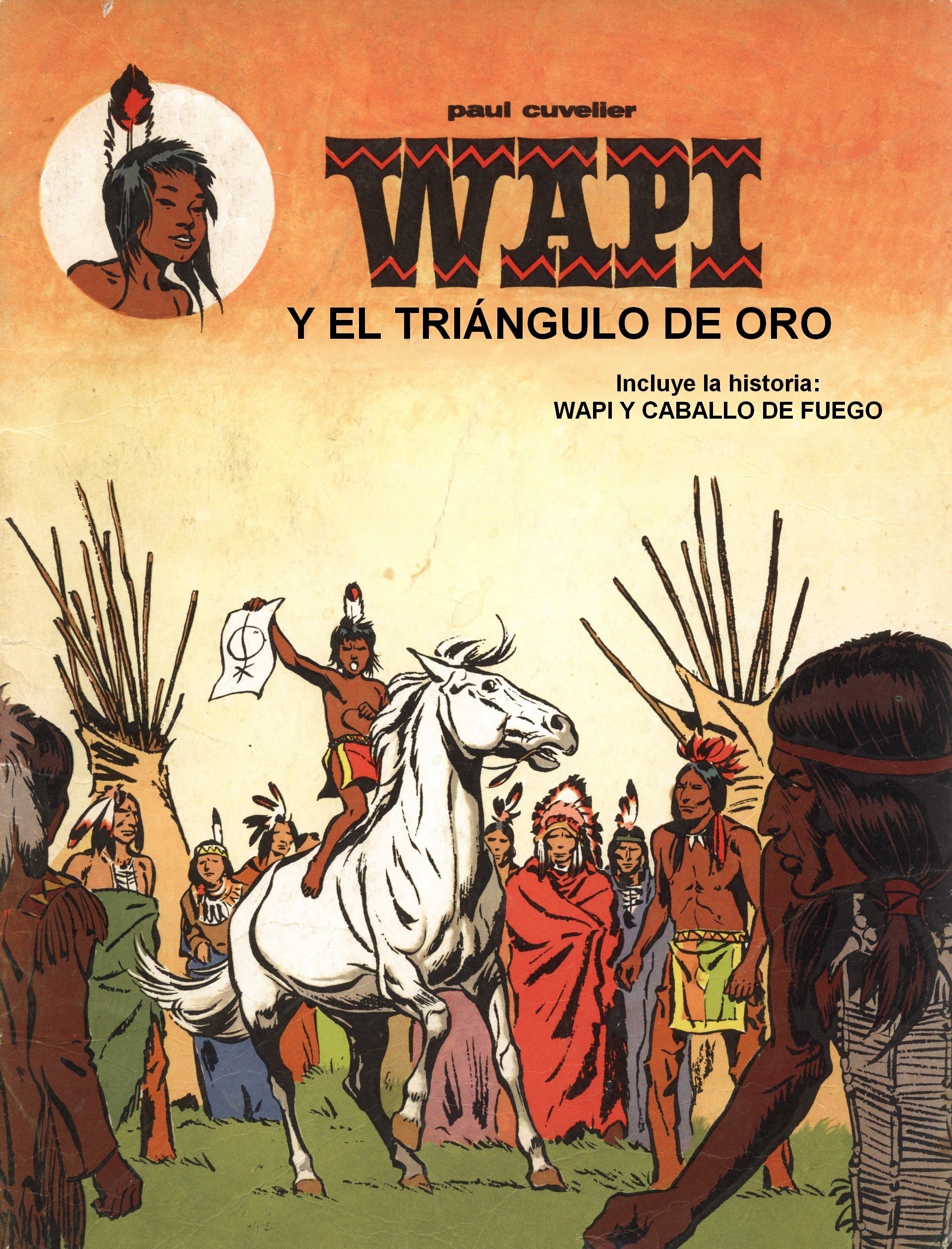 Portada ampliada de WAPI Y EL TRIÁNGULO DE ORO